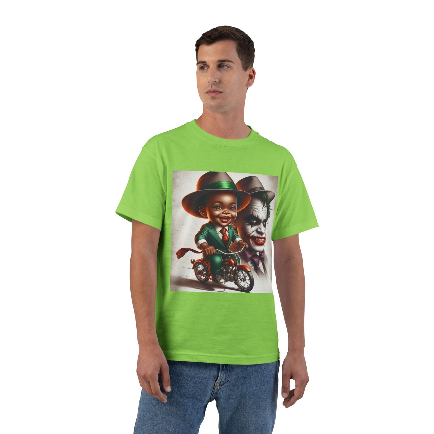 Funny 'Baby on a Bike' T-Shirt — Cute Cycling Baby Graphic Tee