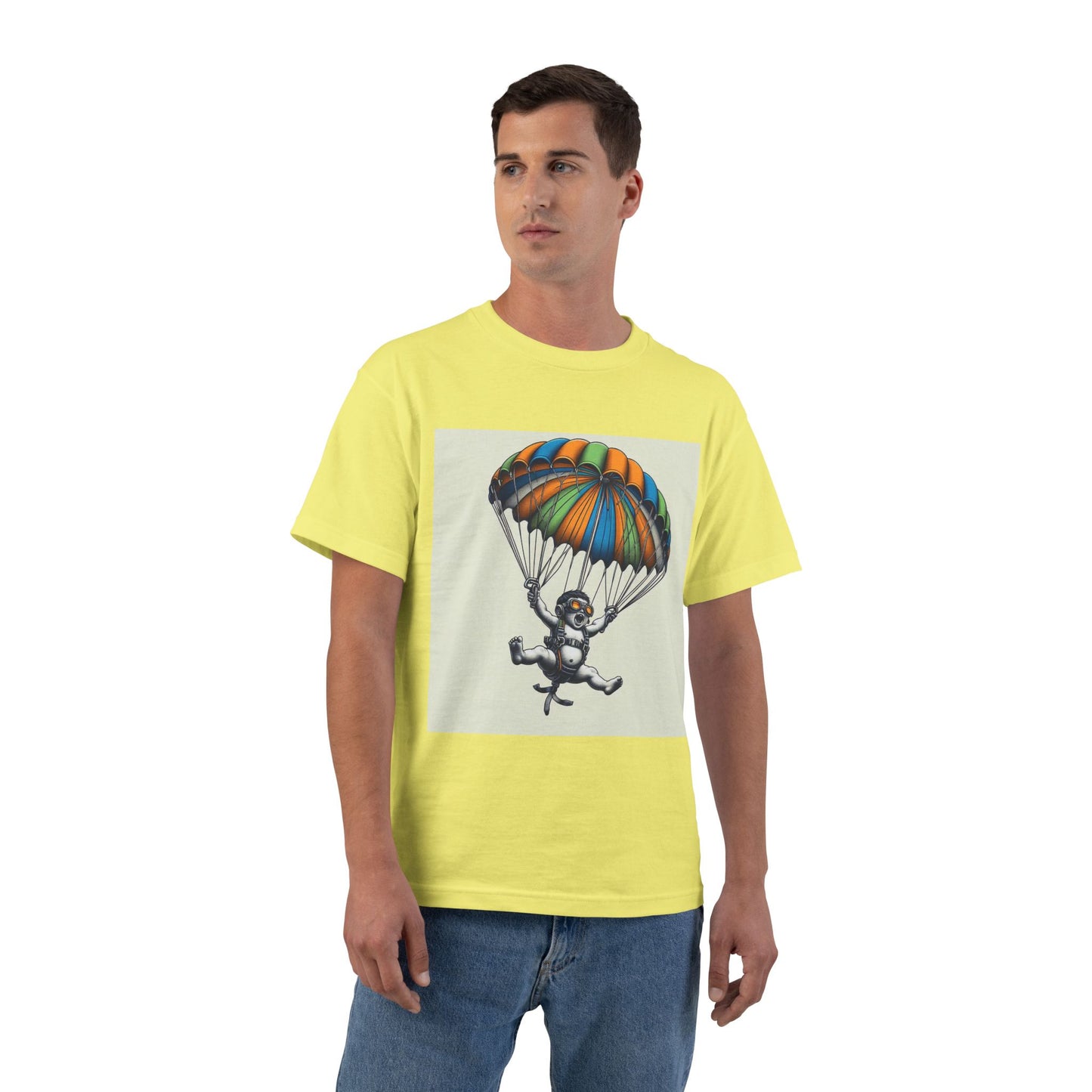 Parachute Baby T-Shirt — Cute Infant Paratrooper Design