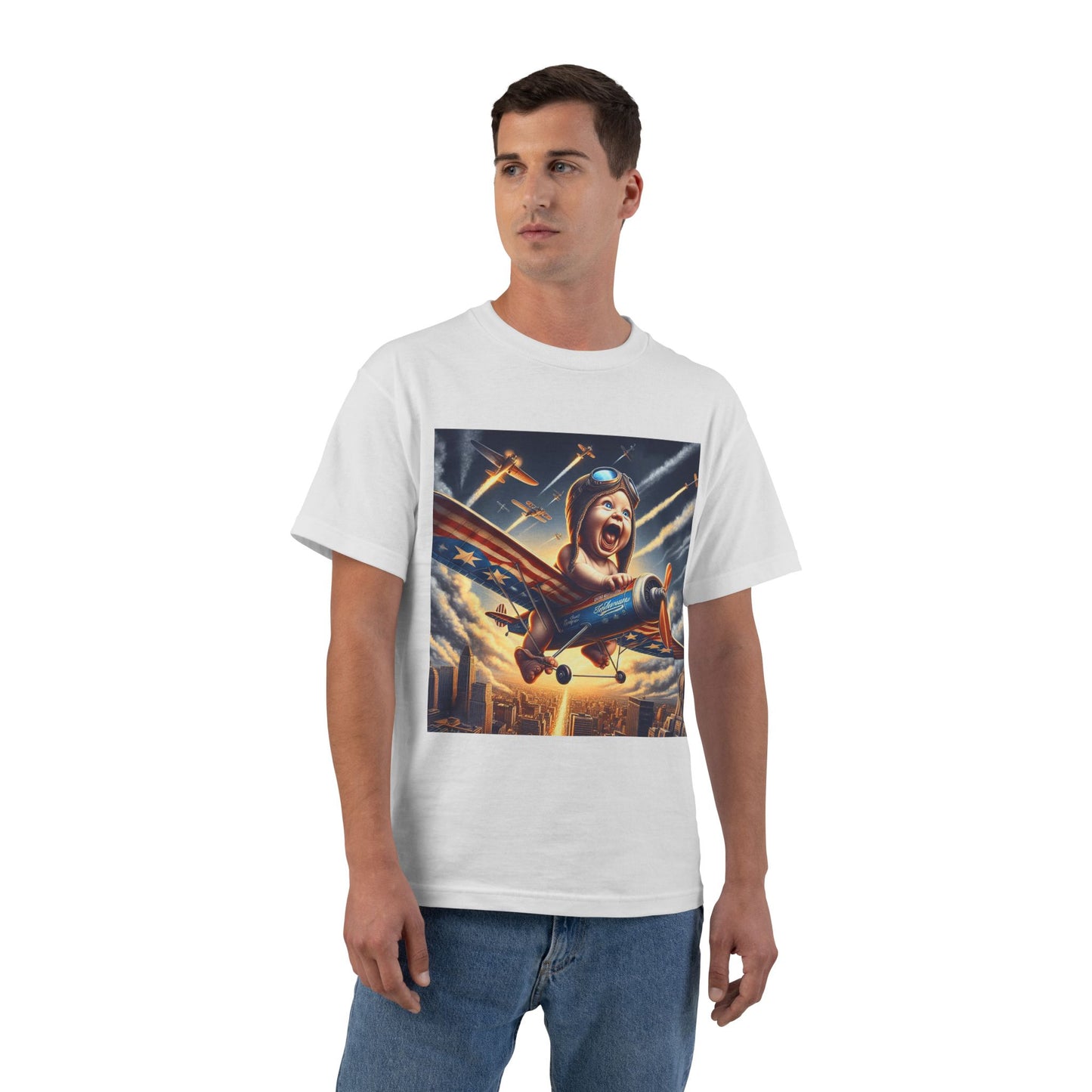 Funny Pilot Baby T-Shirt — Cute Aviation Infant Tee
