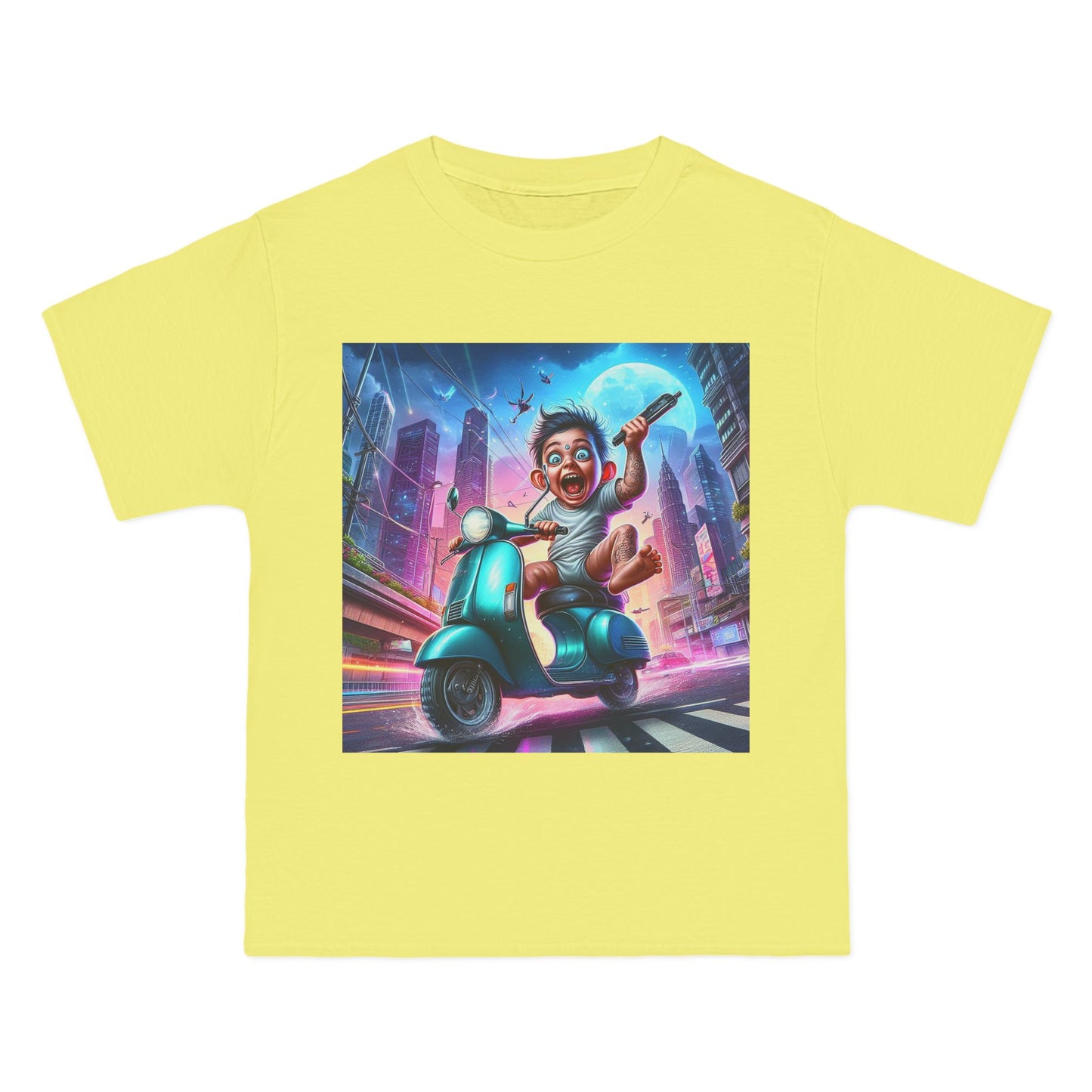 Crazy Baby on a Scooter T-Shirt