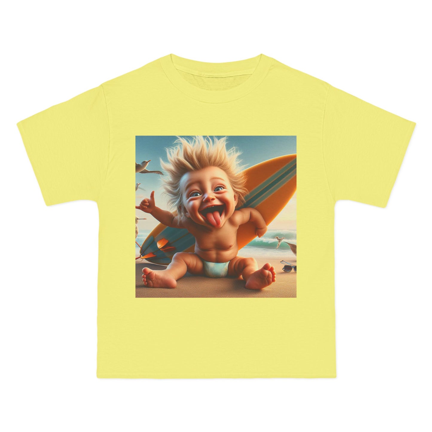 Crazy Surfer Baby T-Shirt — Cute Surf Graphic Tee for Kids