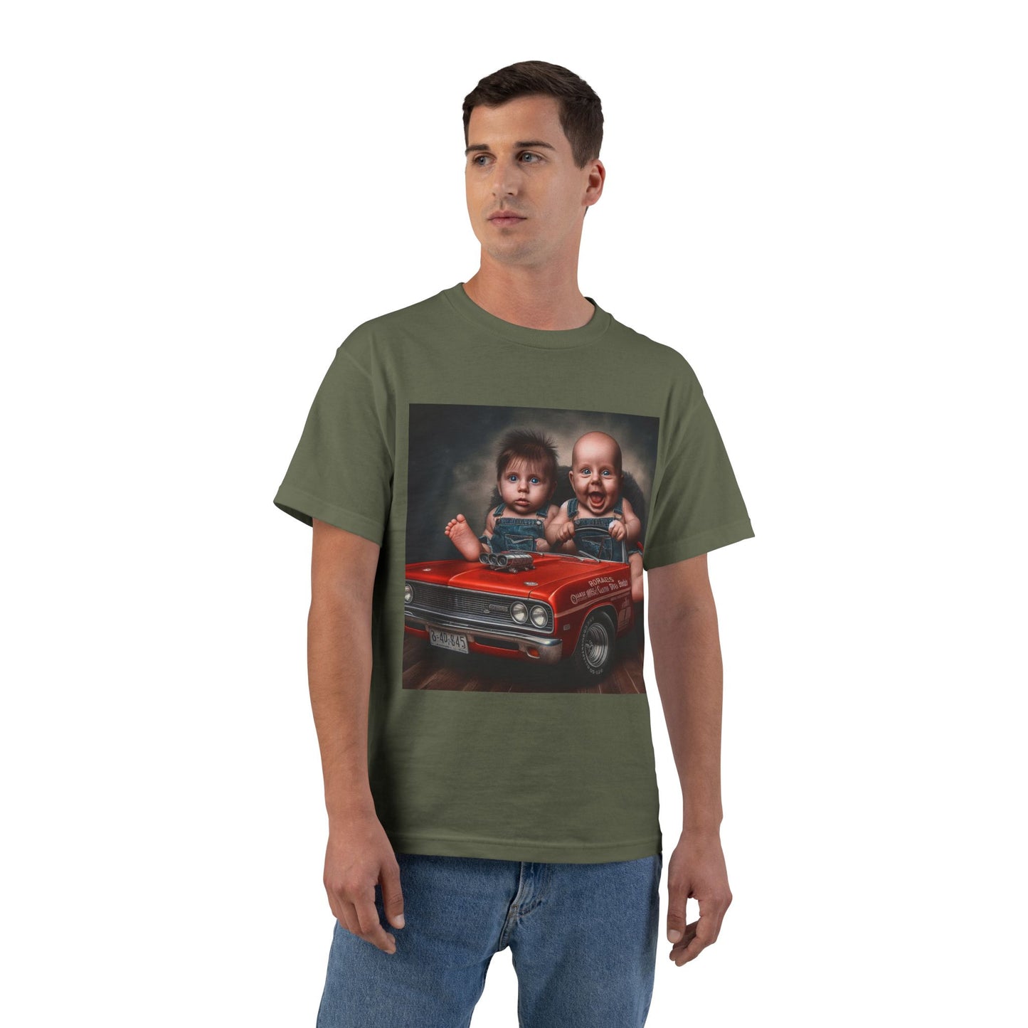 Copy of Copy of Copy of Copy of Copy of Funny Babies Driving Car T-Shirt — Cute Infant Road Trip Graphic Tee