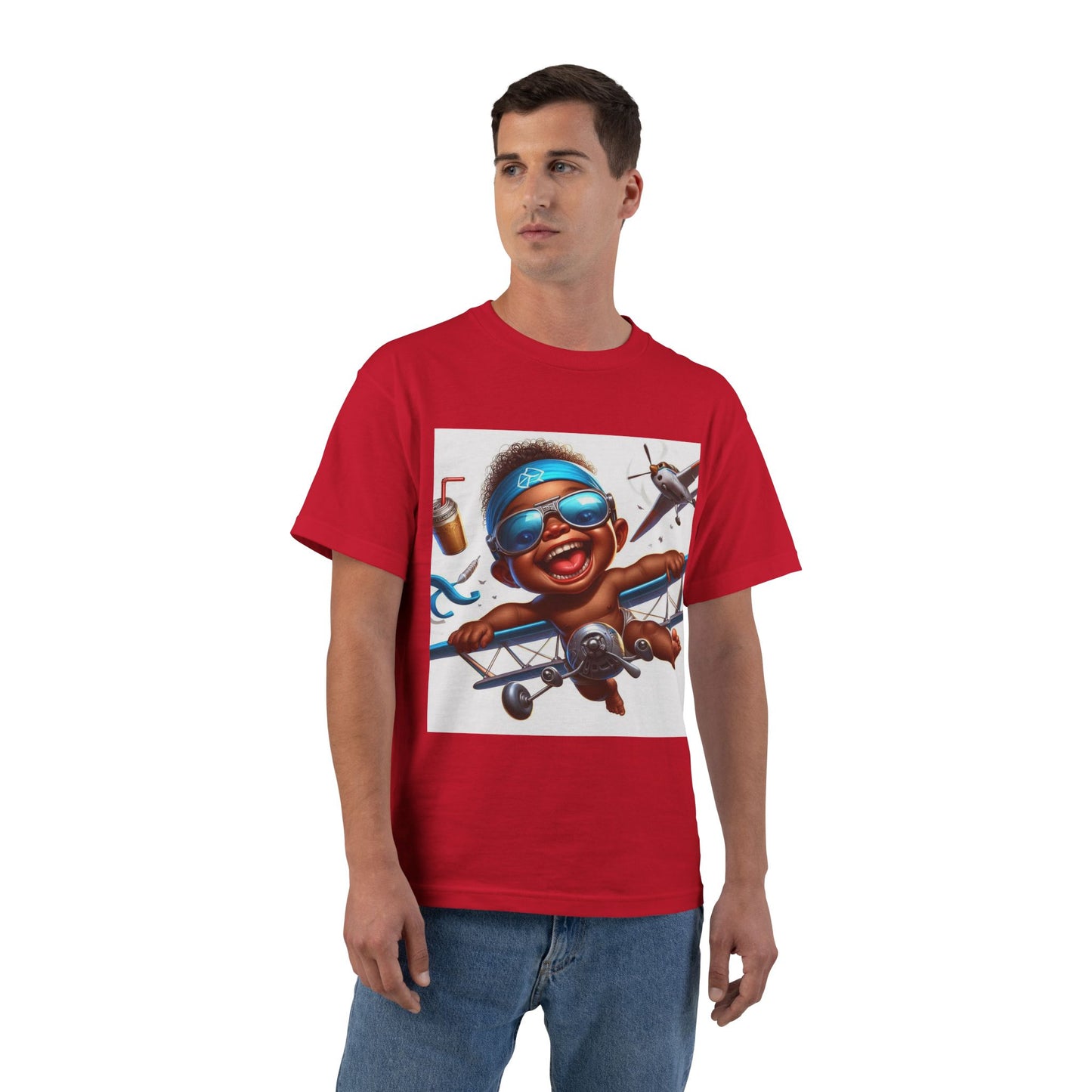 Funny Airplane Baby T-Shirt