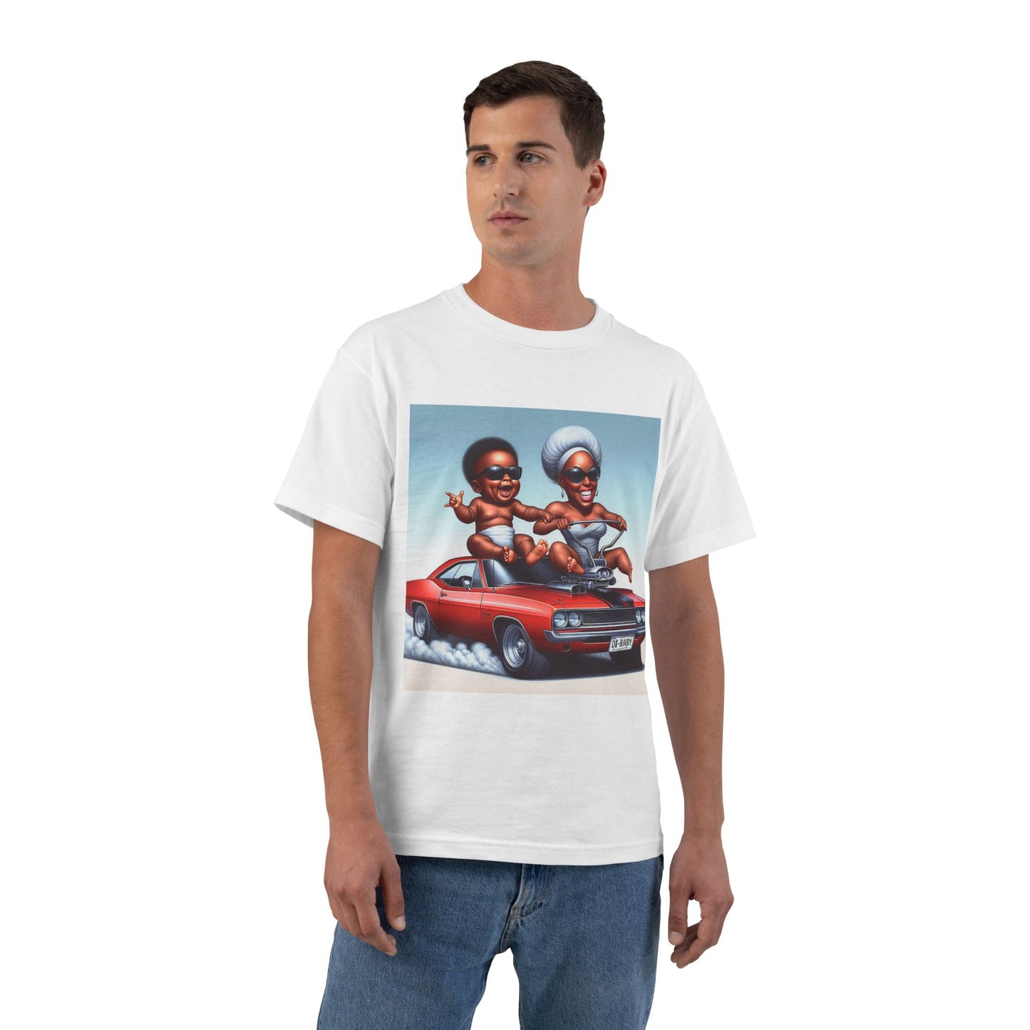 Funny Babies Driving Car T-Shirt