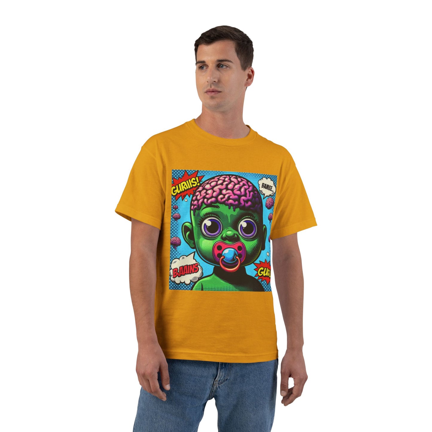 Zombie Baby Brain Pacifier T-Shirt