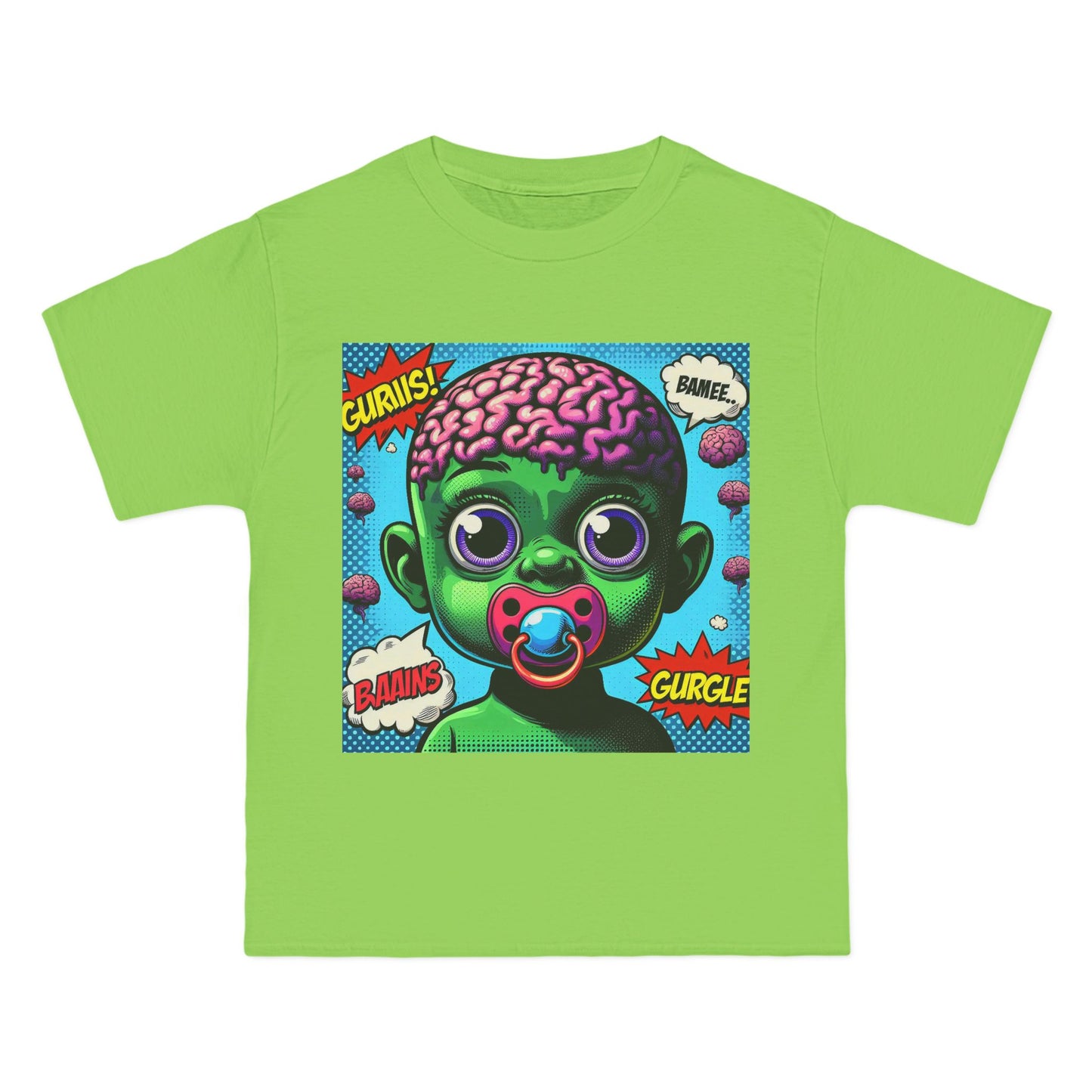 Zombie Baby Brain Pacifier T-Shirt