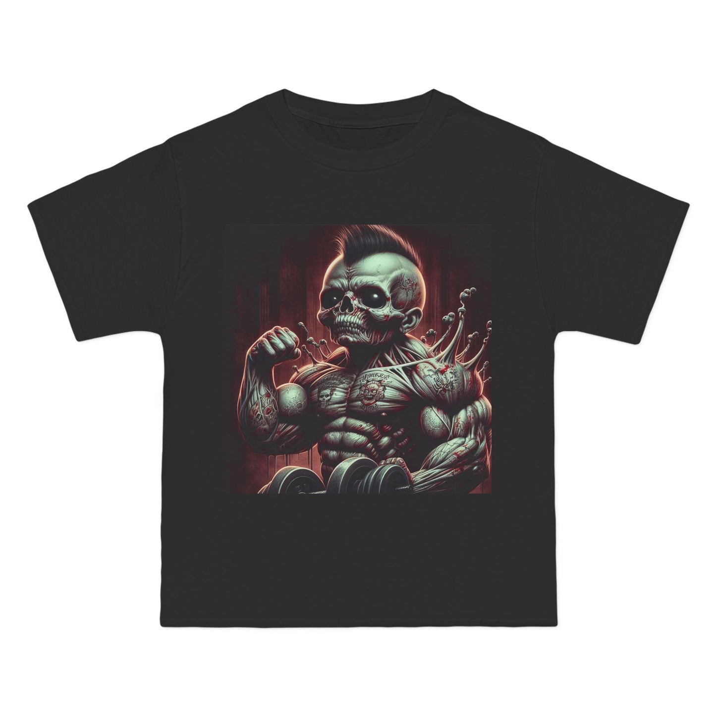 Zombie Muscle Baby T-Shirt — Cute Scary Infant Zombie Graphic Tee