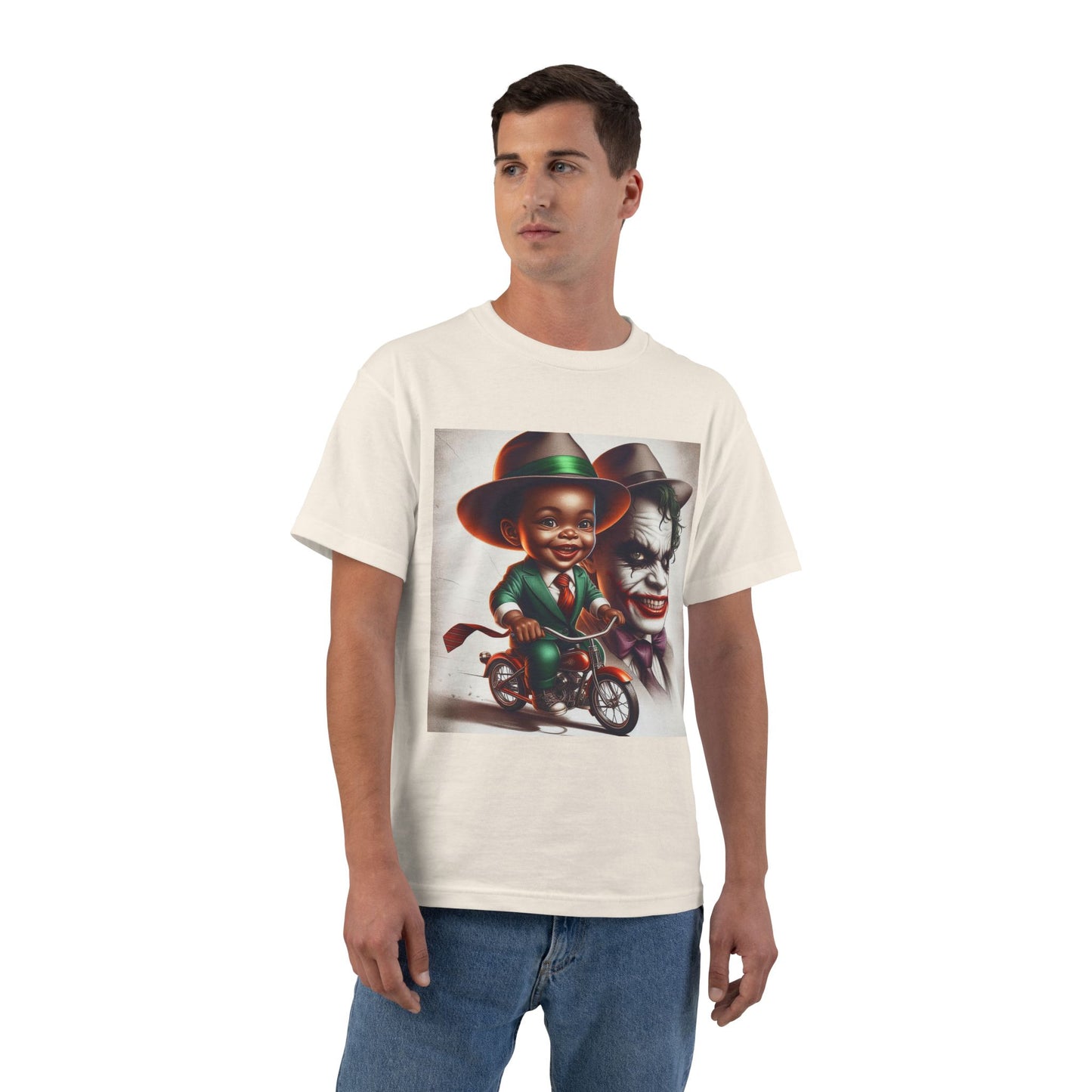 Funny 'Baby on a Bike' T-Shirt — Cute Cycling Baby Graphic Tee