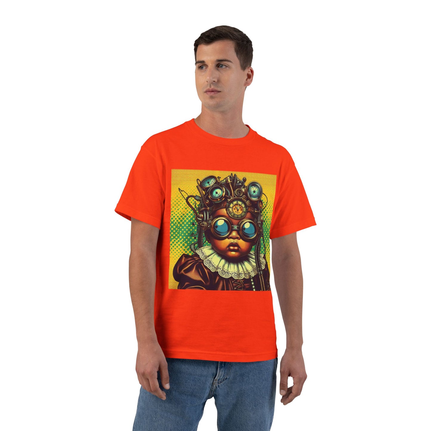 Funny Steampunk Baby T-Shirt — Cute Retro Gearhead Tee