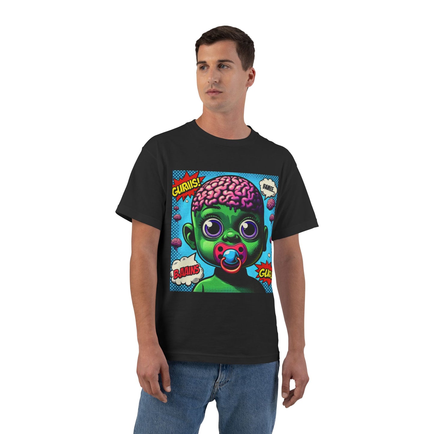 Zombie Baby Brain Pacifier T-Shirt