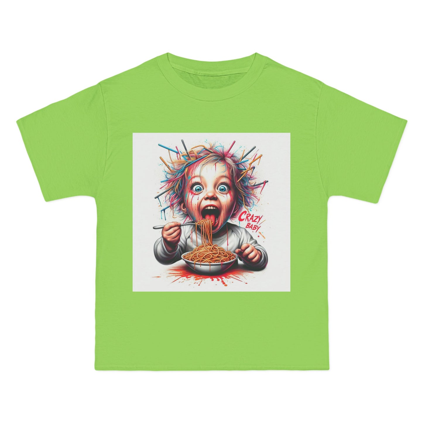 Crazy Baby Eating Sketti T-Shirt