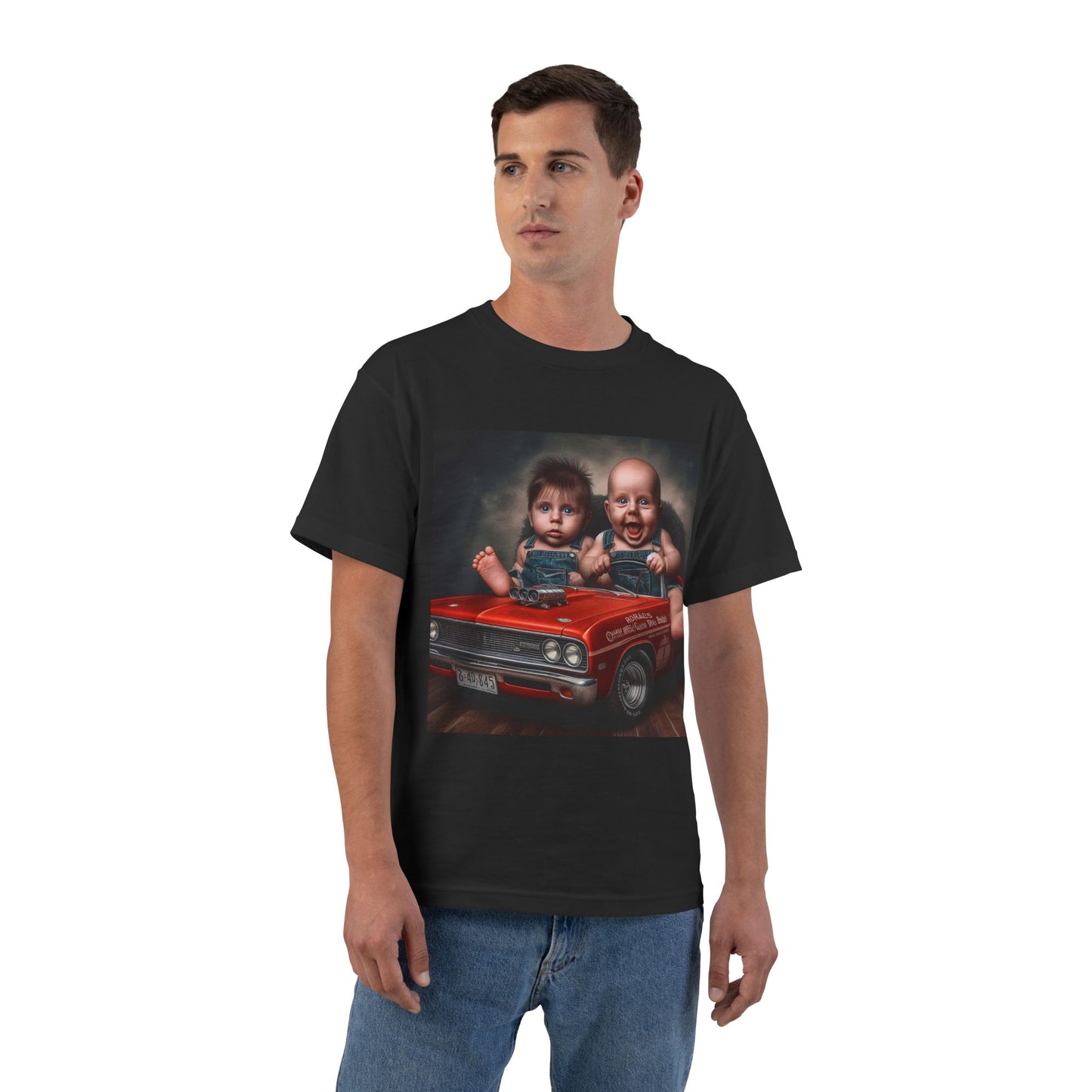 Copy of Copy of Copy of Copy of Copy of Funny Babies Driving Car T-Shirt — Cute Infant Road Trip Graphic Tee