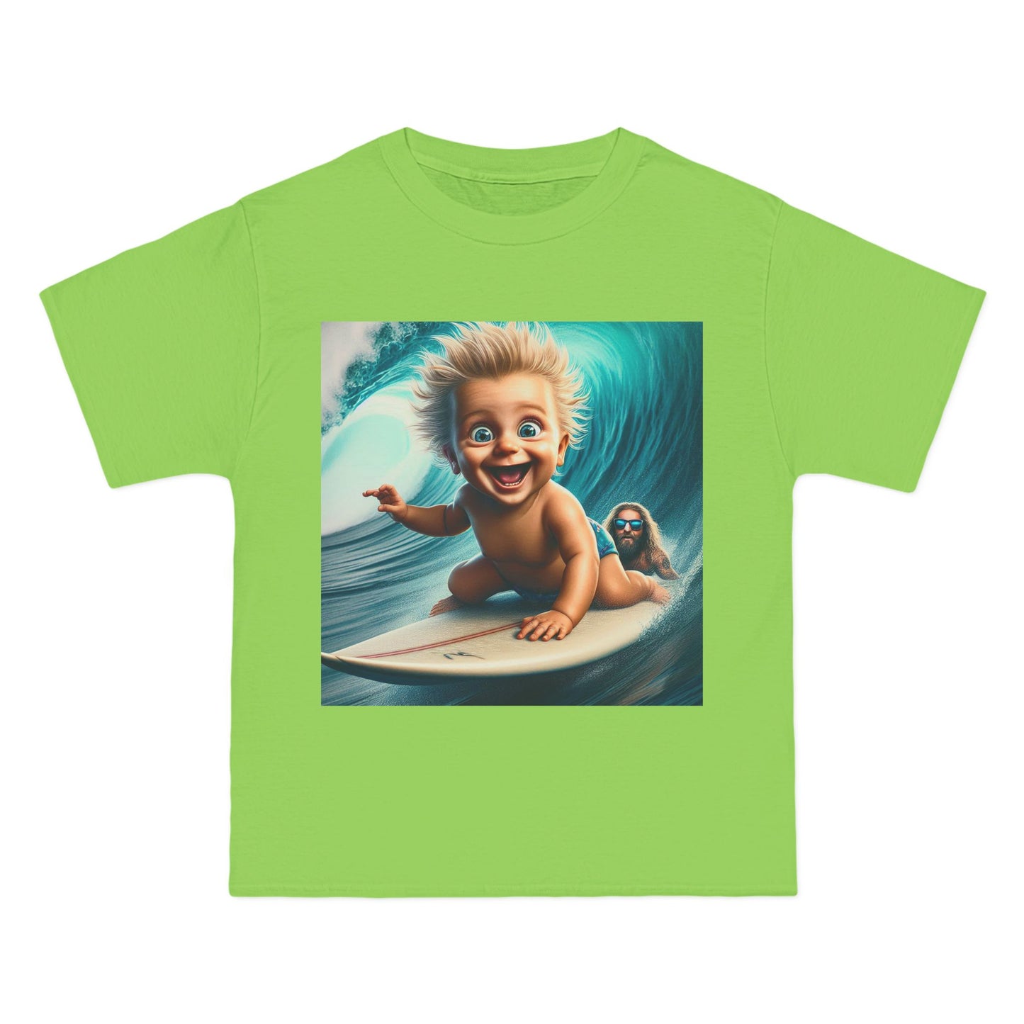 Funny Baby Surfing T-Shirt — Cute Surfing Infant Graphic Tee