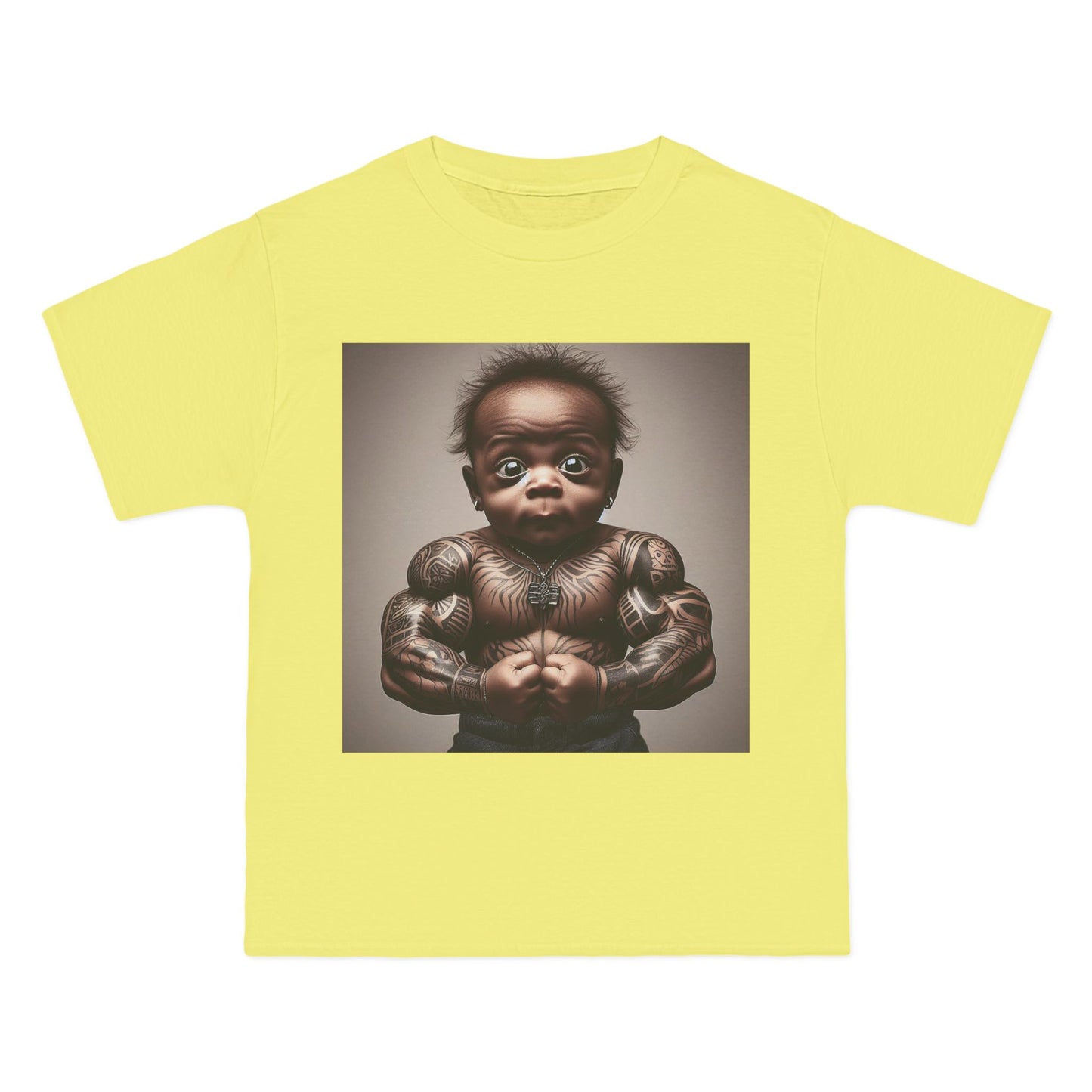 Funny Muscle Baby T-Shirt — Cute Strong Baby Graphic Tee
