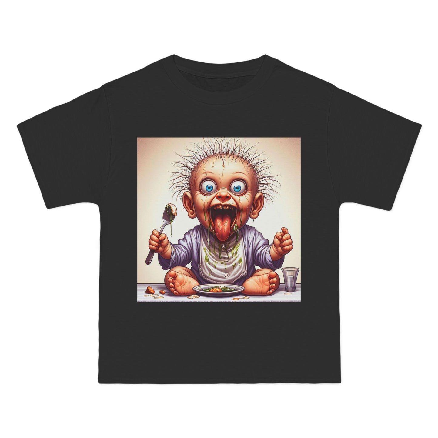 Crazy Baby Eating Breakfast T-Shirt