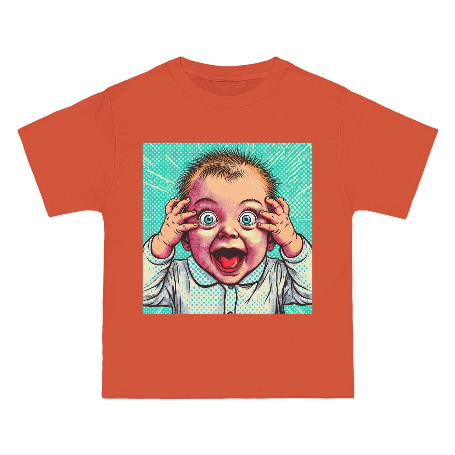 Peek-a-Boo Baby T-Shirt — 'Crazy Baby' Cute Infant Tee