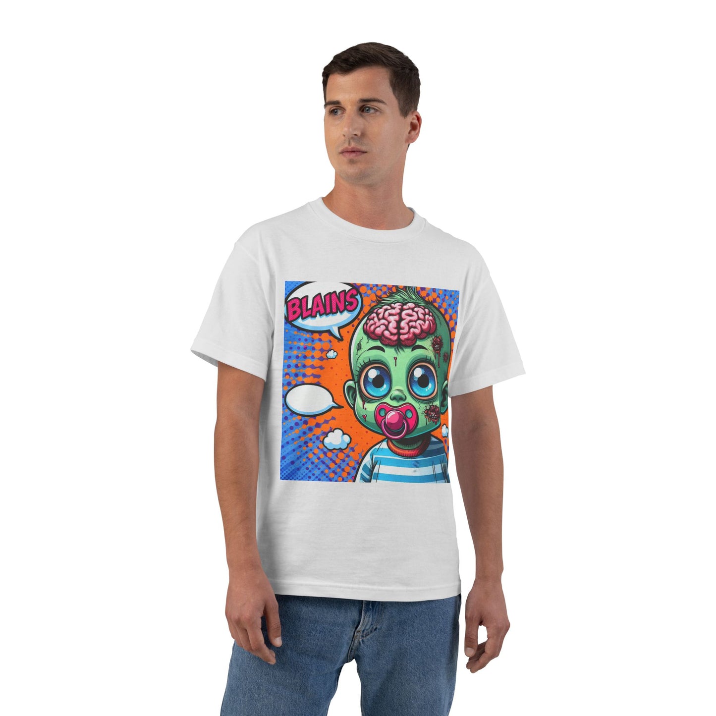 Zombie Pacifier Baby T-Shirt — Cute Scary Infant Graphic Tee