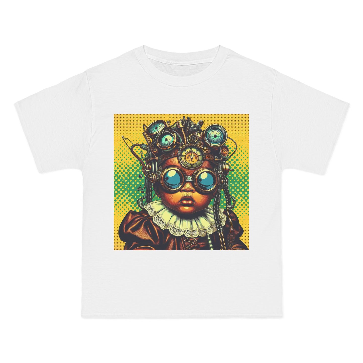 Funny Steampunk Baby T-Shirt — Cute Retro Gearhead Tee