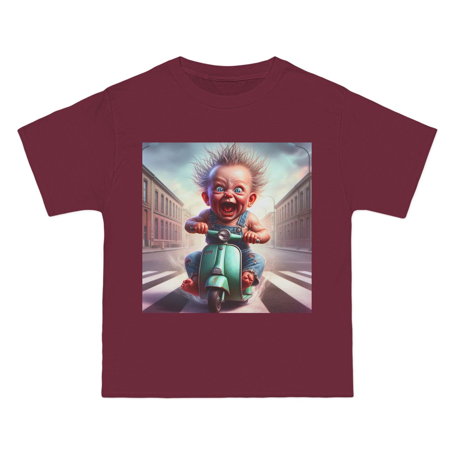 Crazy Baby on a Scooter T-Shirt
