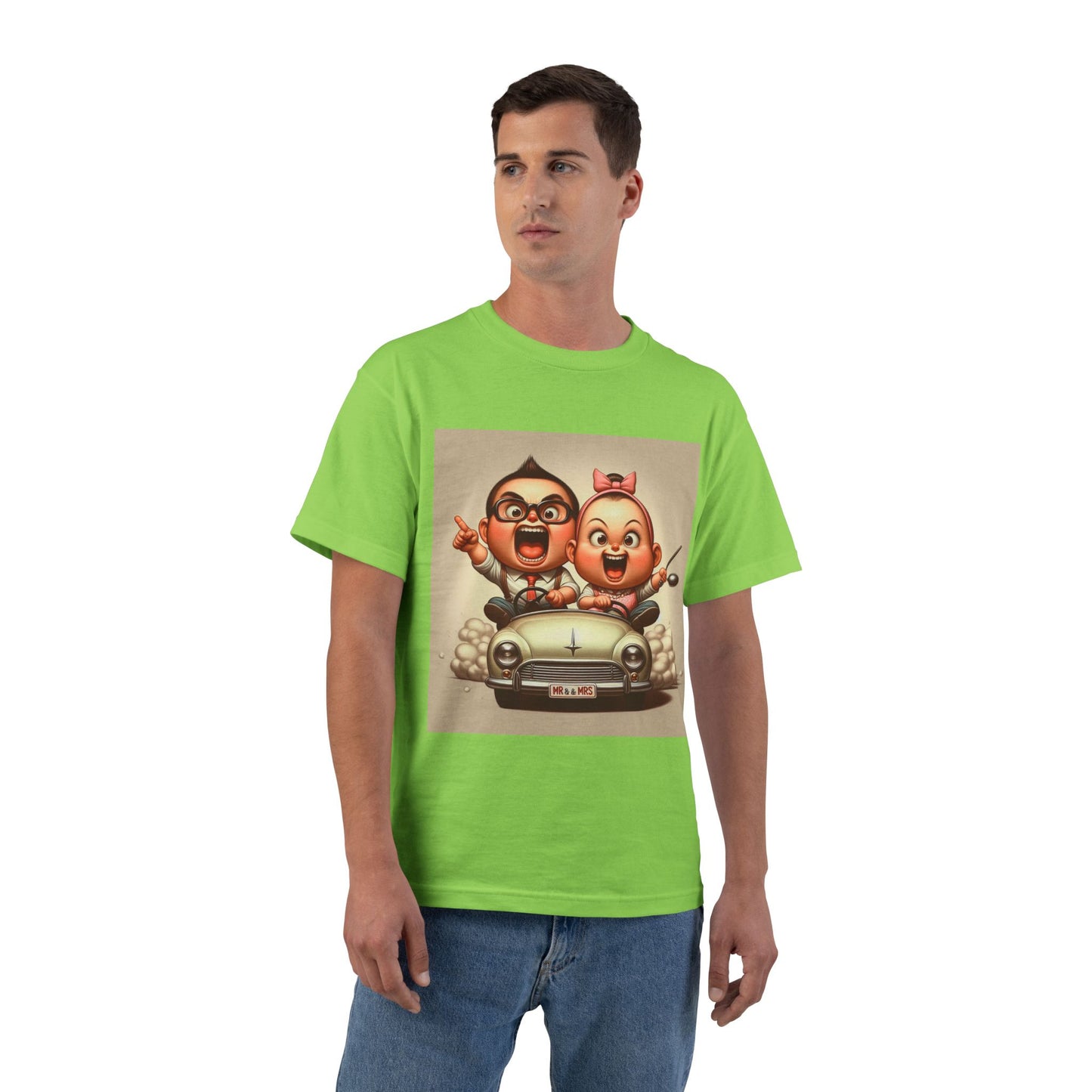 Funny 'Driving Babies' T-Shirt — Humorous Baby/Parent Graphic Tee