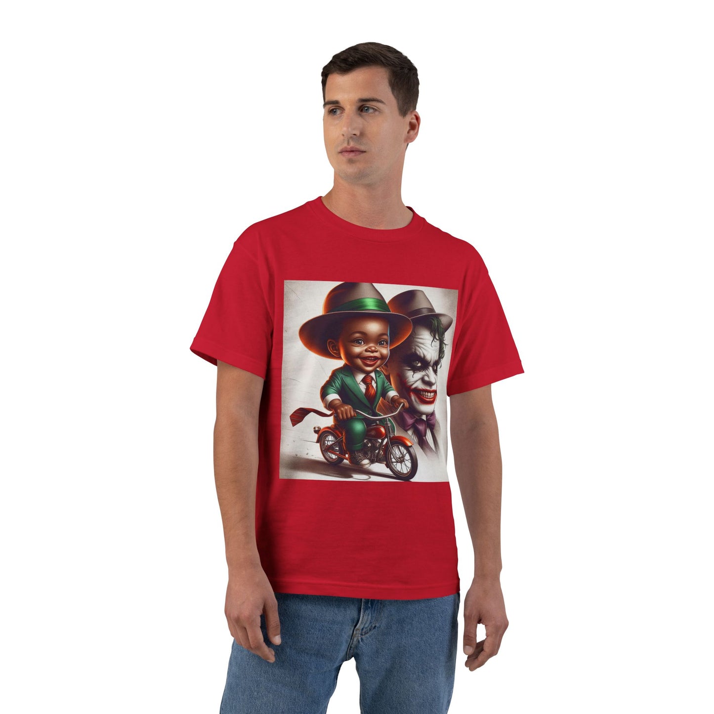 Funny 'Baby on a Bike' T-Shirt — Cute Cycling Baby Graphic Tee
