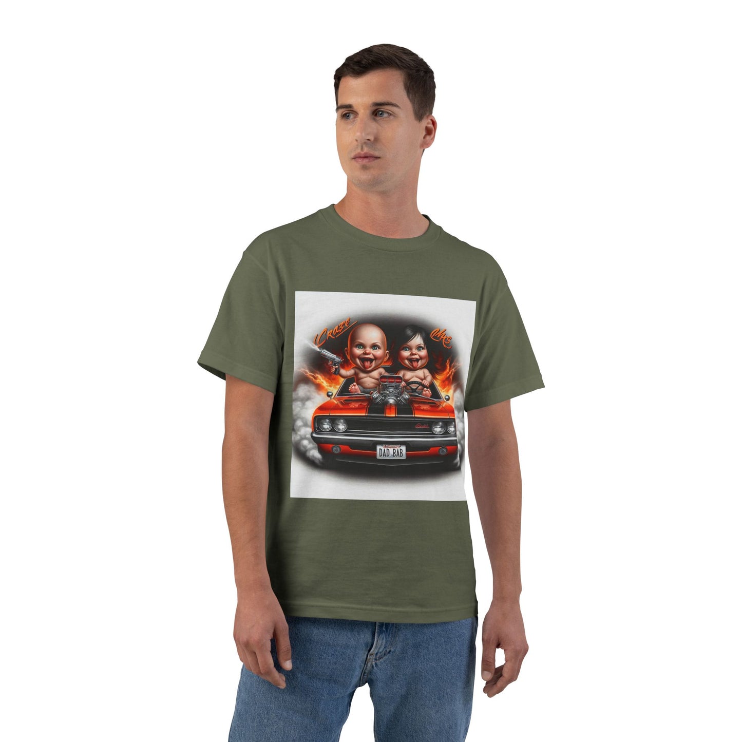 Funny Babies Driving Car T-Shirt