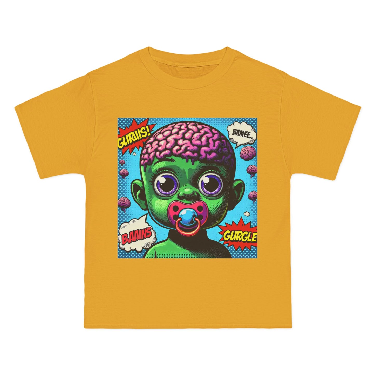 Zombie Baby Brain Pacifier T-Shirt