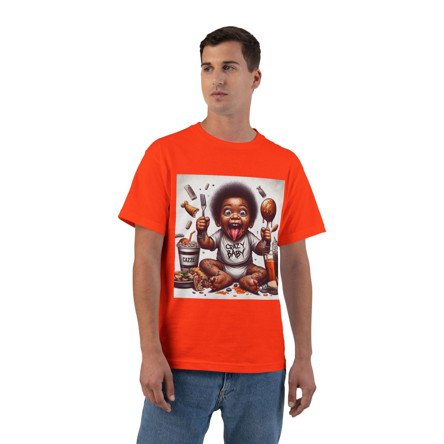 Funny Messy Baby T-Shirt — Cute Infant Spit-Up & Food-Smear Design