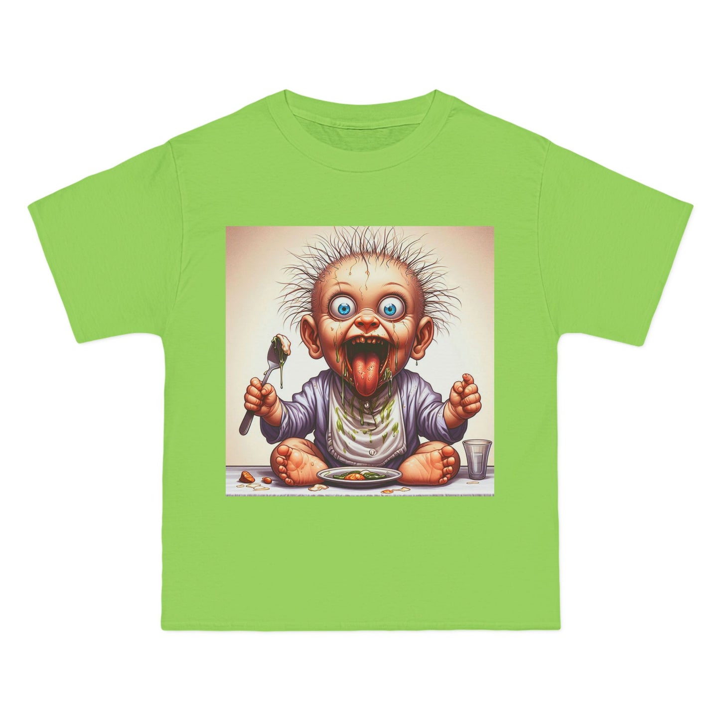 Crazy Baby Eating Breakfast T-Shirt