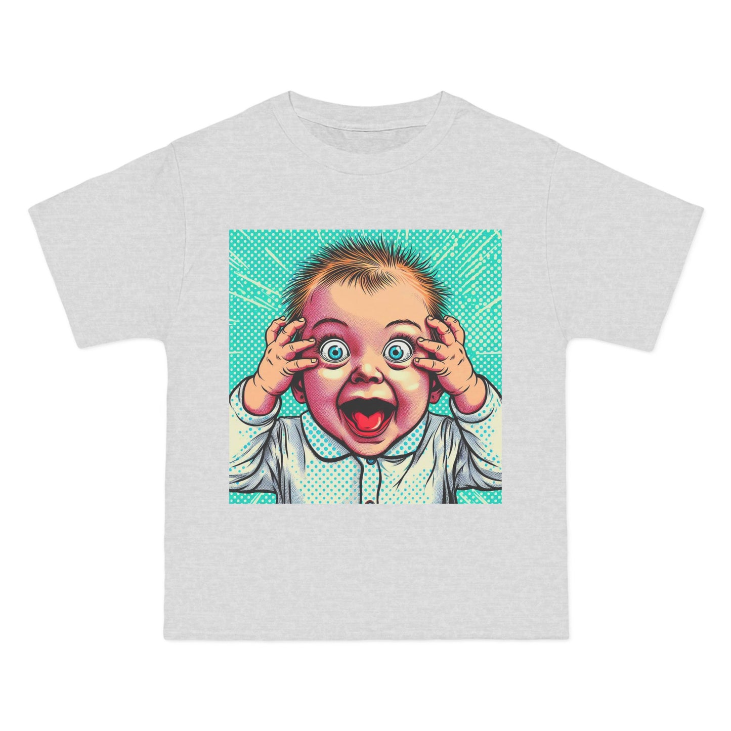 Peek-a-Boo Baby T-Shirt — 'Crazy Baby' Cute Infant Tee