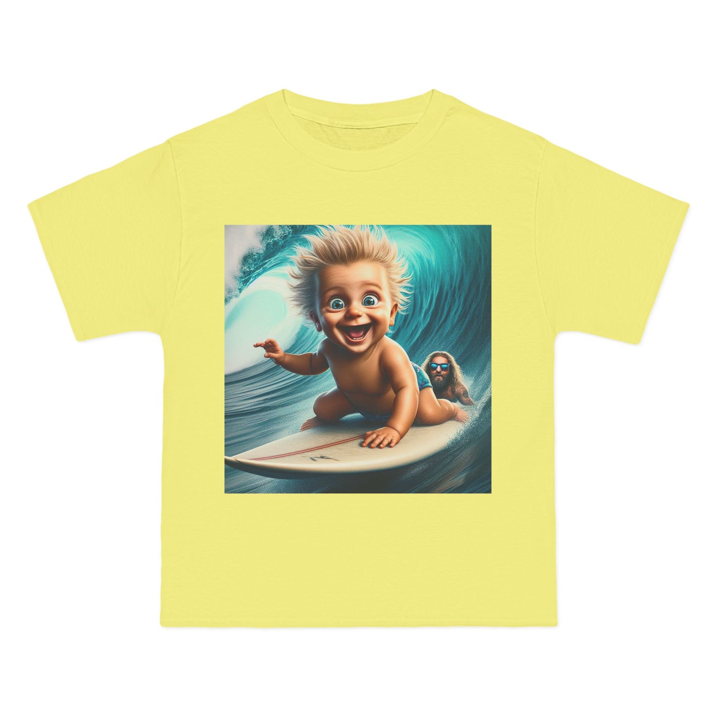Funny Baby Surfing T-Shirt — Cute Surfing Infant Graphic Tee