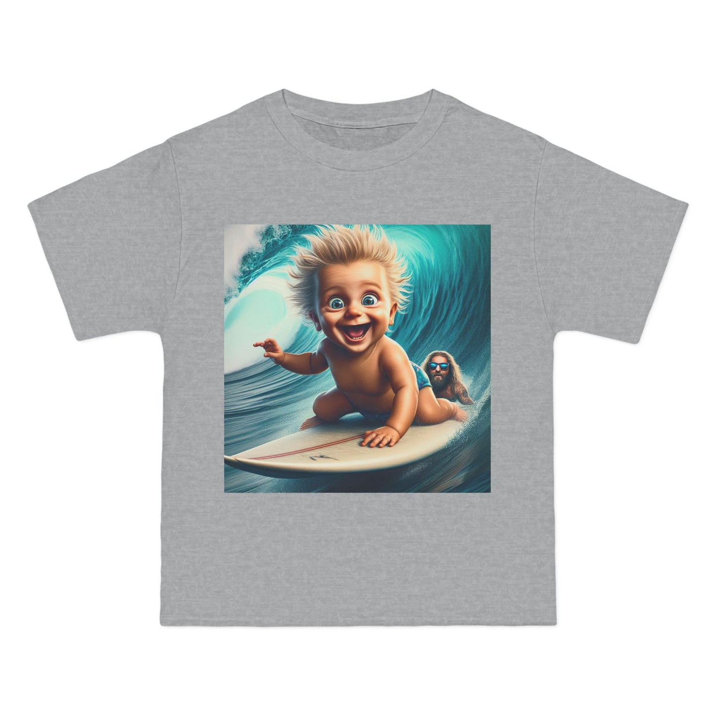 Funny Baby Surfing T-Shirt — Cute Surfing Infant Graphic Tee