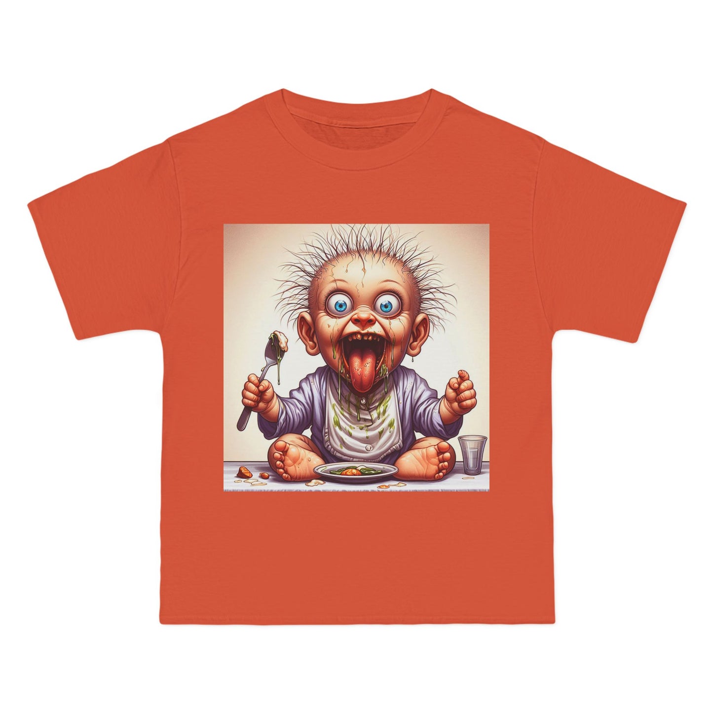 Crazy Baby Eating Breakfast T-Shirt