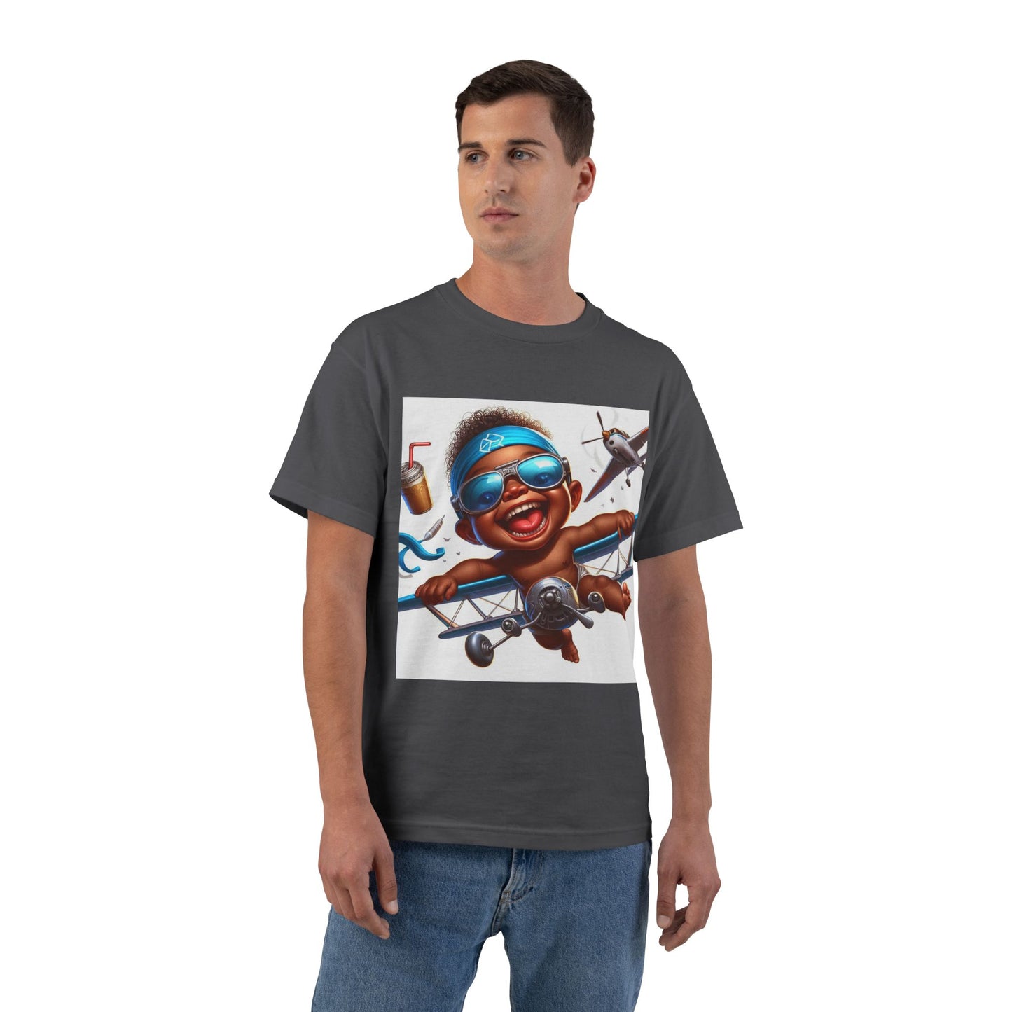 Funny Airplane Baby T-Shirt