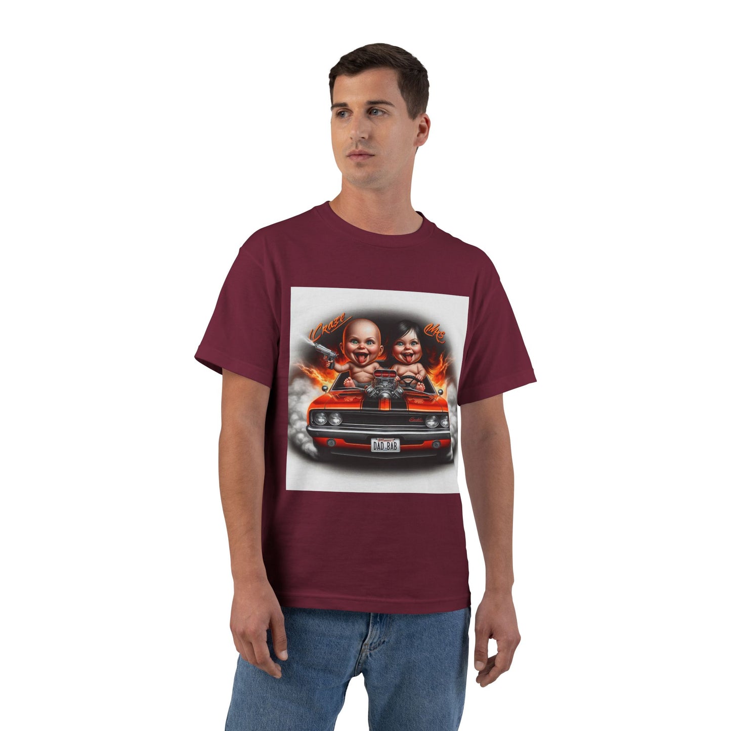 Funny Babies Driving Car T-Shirt