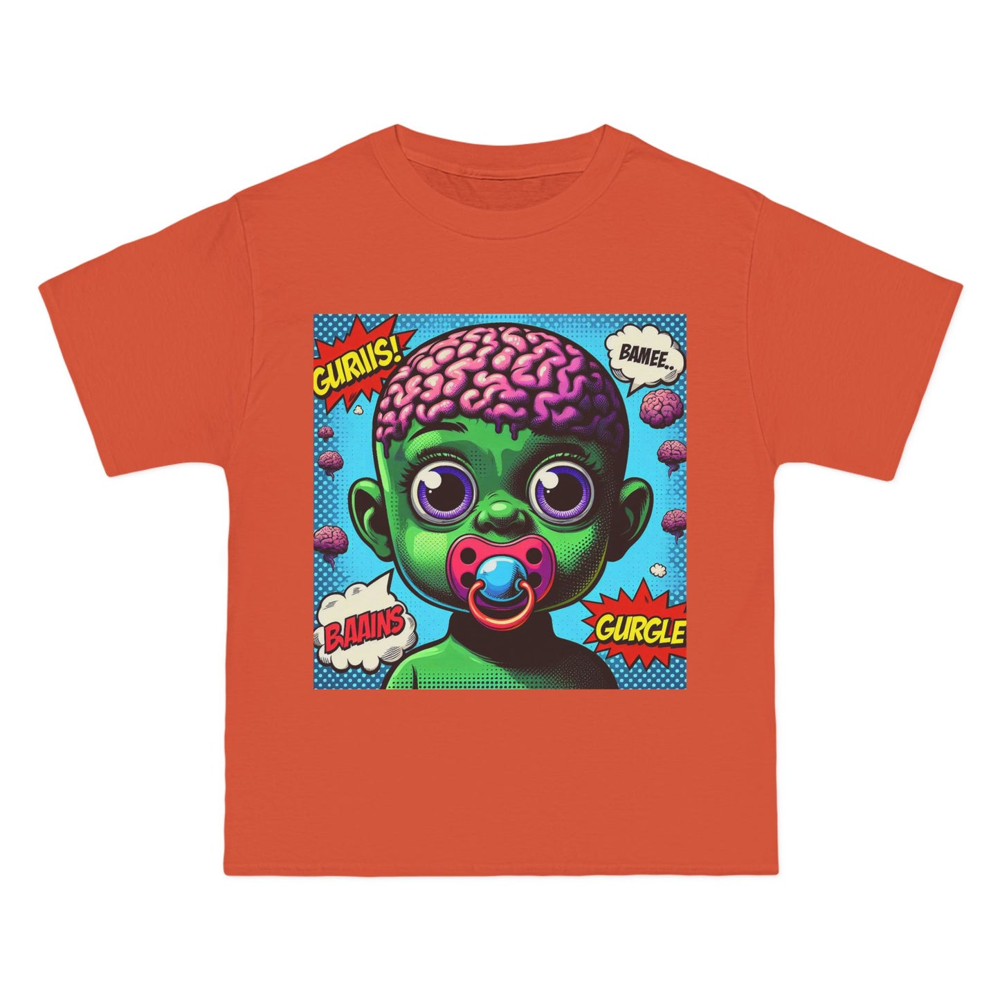 Zombie Baby Brain Pacifier T-Shirt
