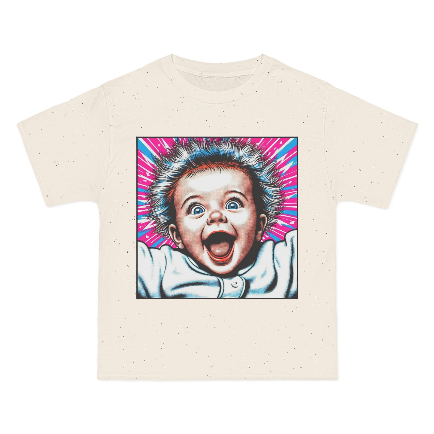 Crazy Baby T-Shirt — Playful Retro Baby Graphic Tee