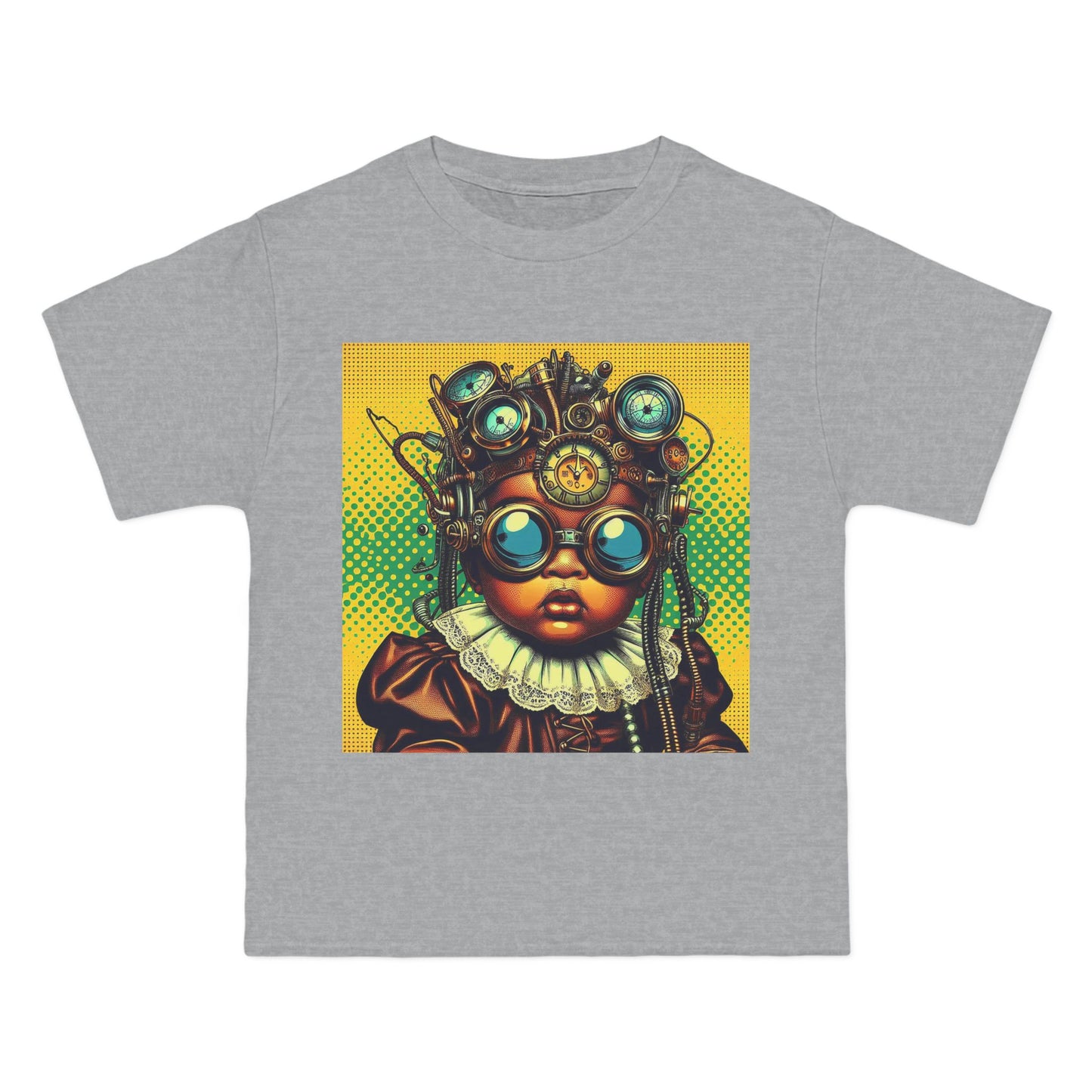 Funny Steampunk Baby T-Shirt — Cute Retro Gearhead Tee