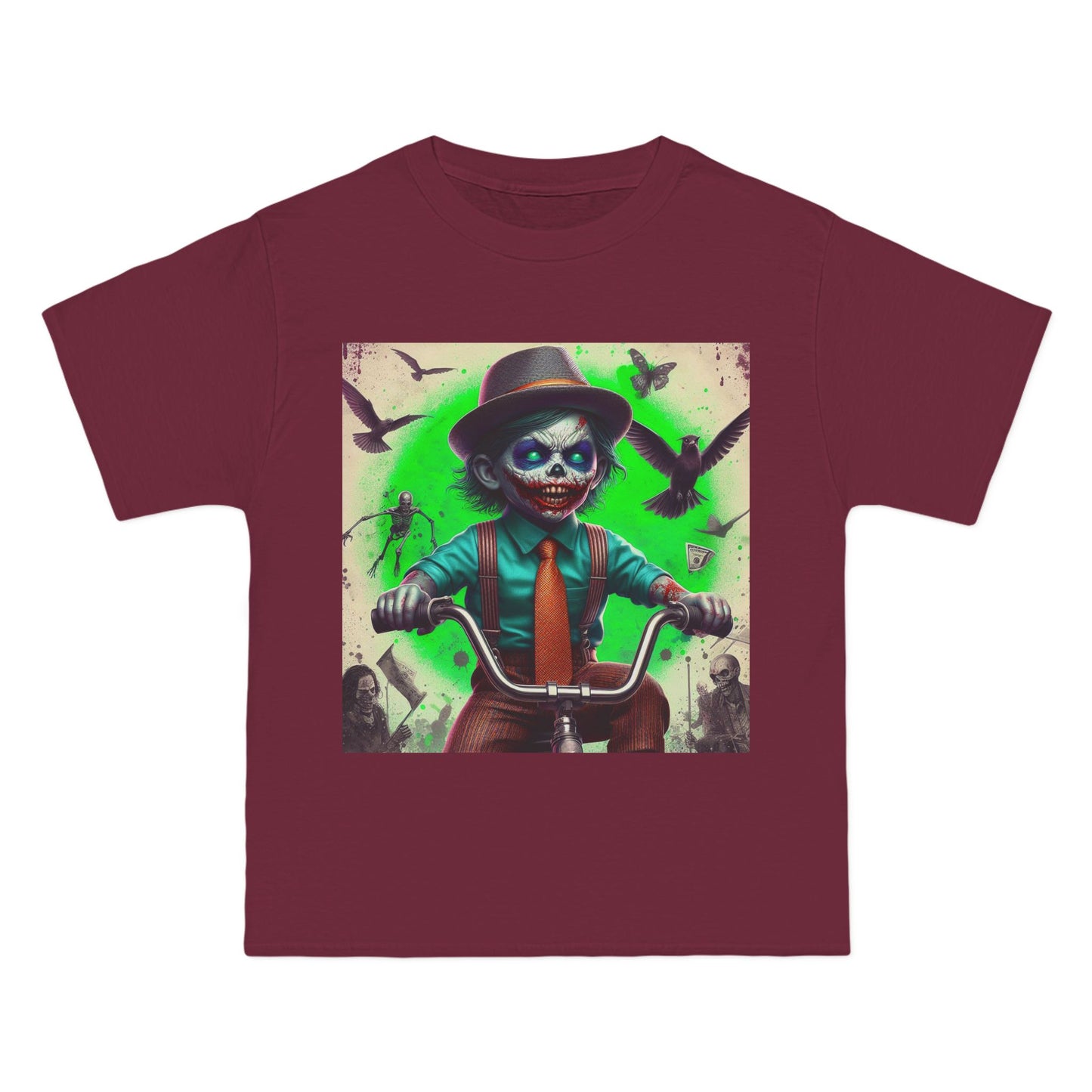 Zombie Bike T-Shirt — Spooky Biker Graphic Tee