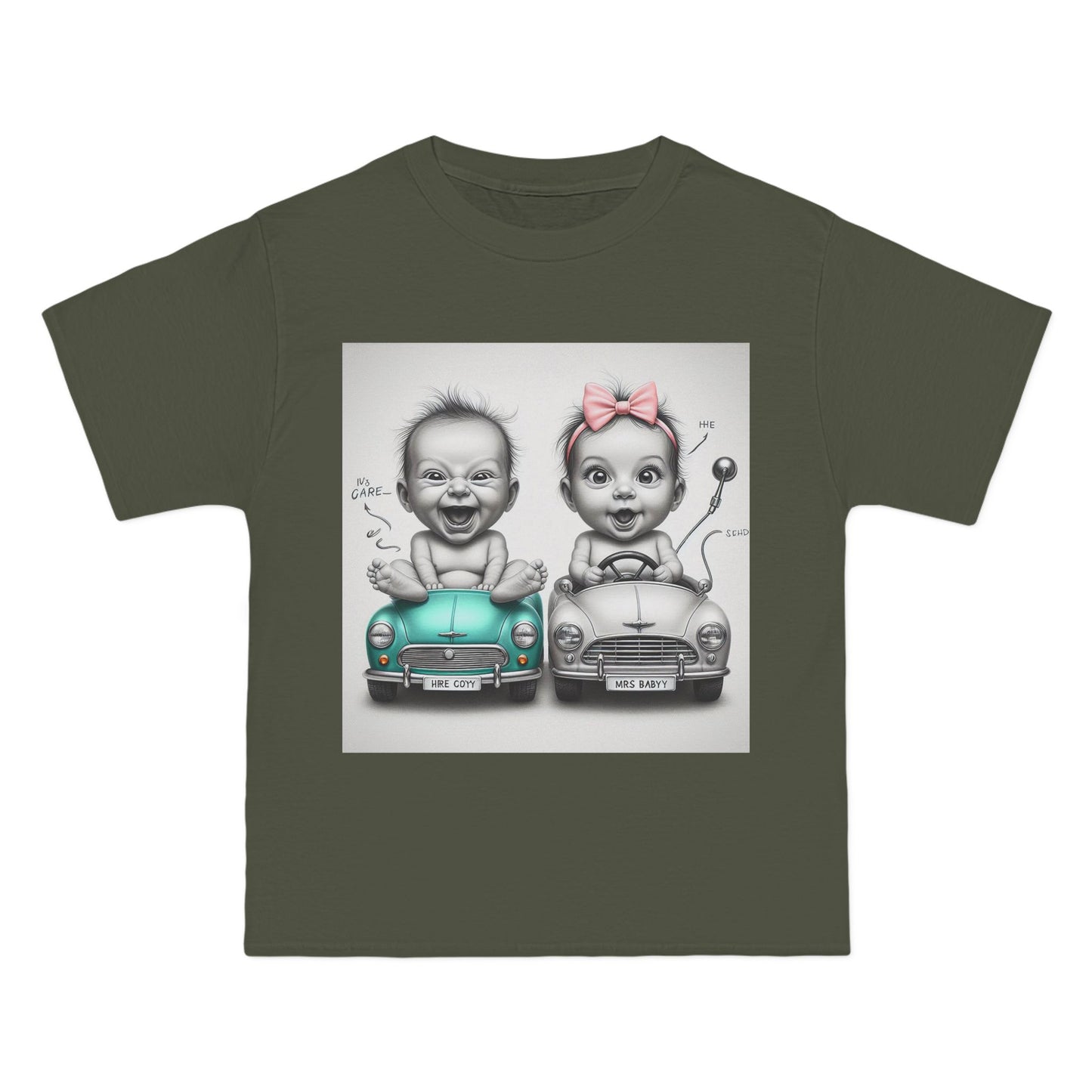 Funny Car Babies T-Shirt — Humorous Infant Car Design