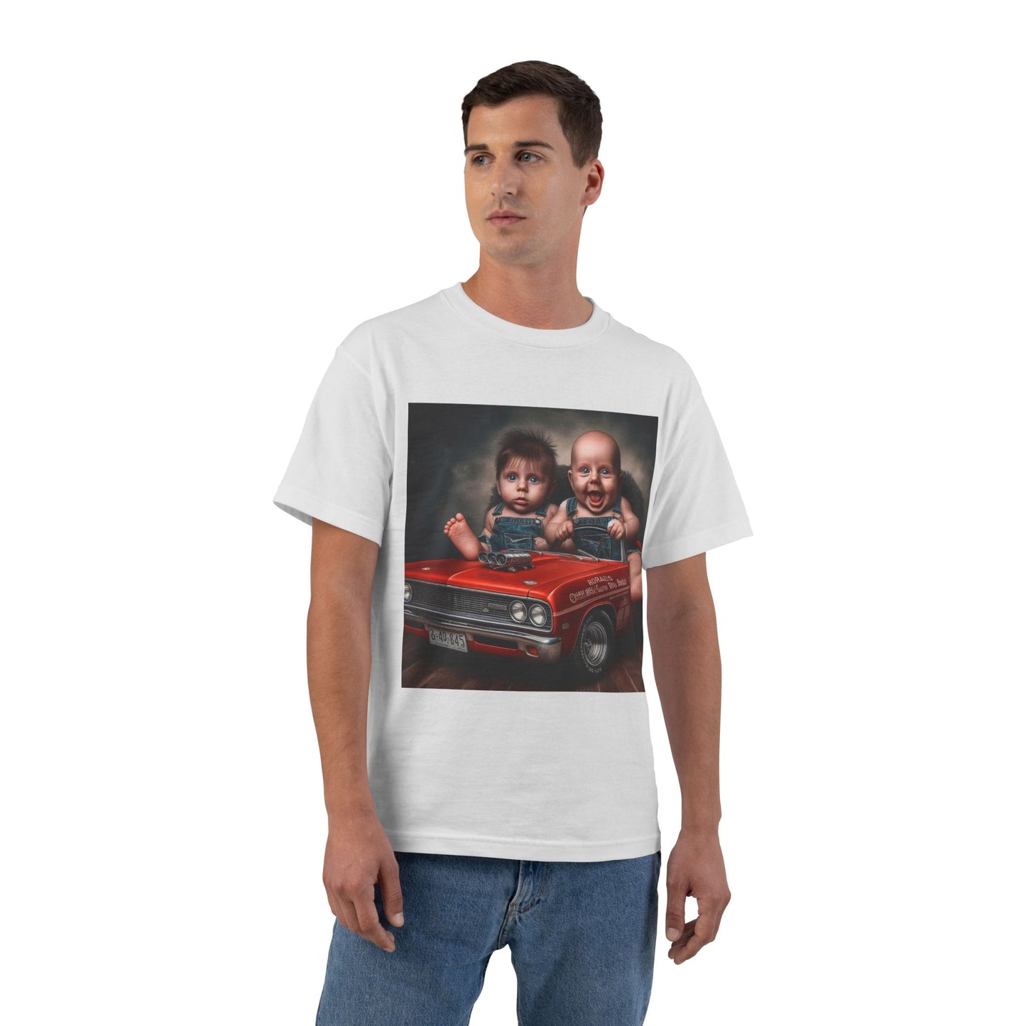 Copy of Copy of Copy of Copy of Copy of Funny Babies Driving Car T-Shirt — Cute Infant Road Trip Graphic Tee