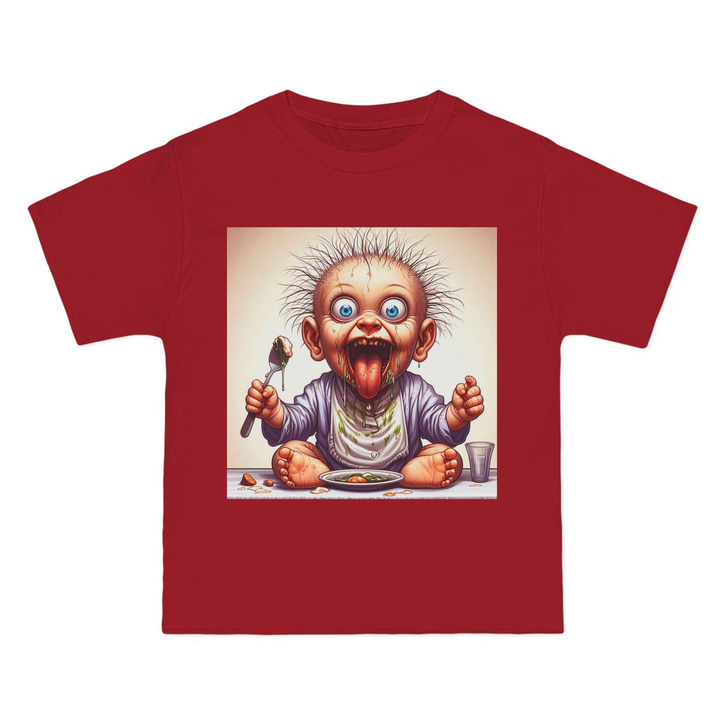 Crazy Baby Eating Breakfast T-Shirt