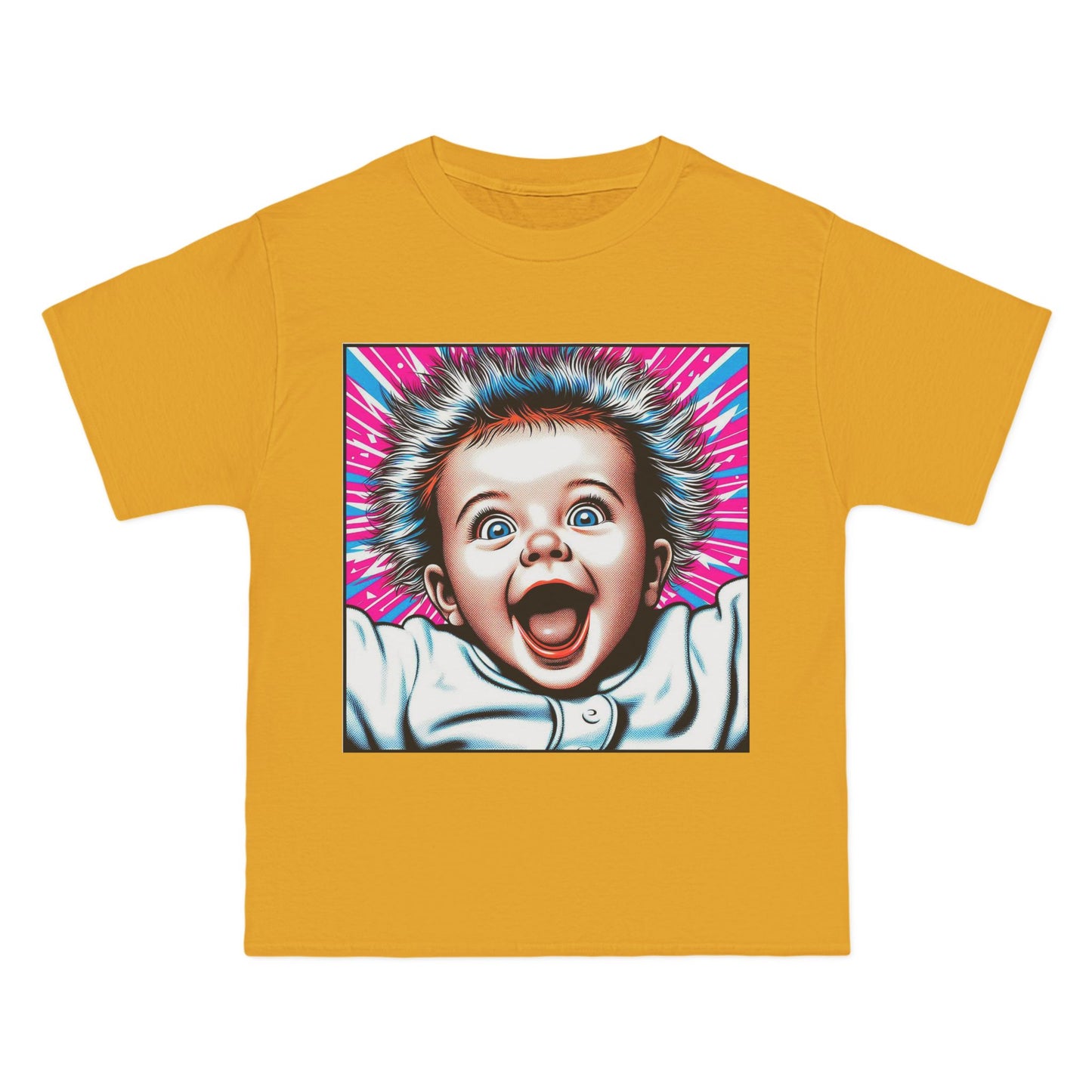 Crazy Baby T-Shirt — Playful Retro Baby Graphic Tee