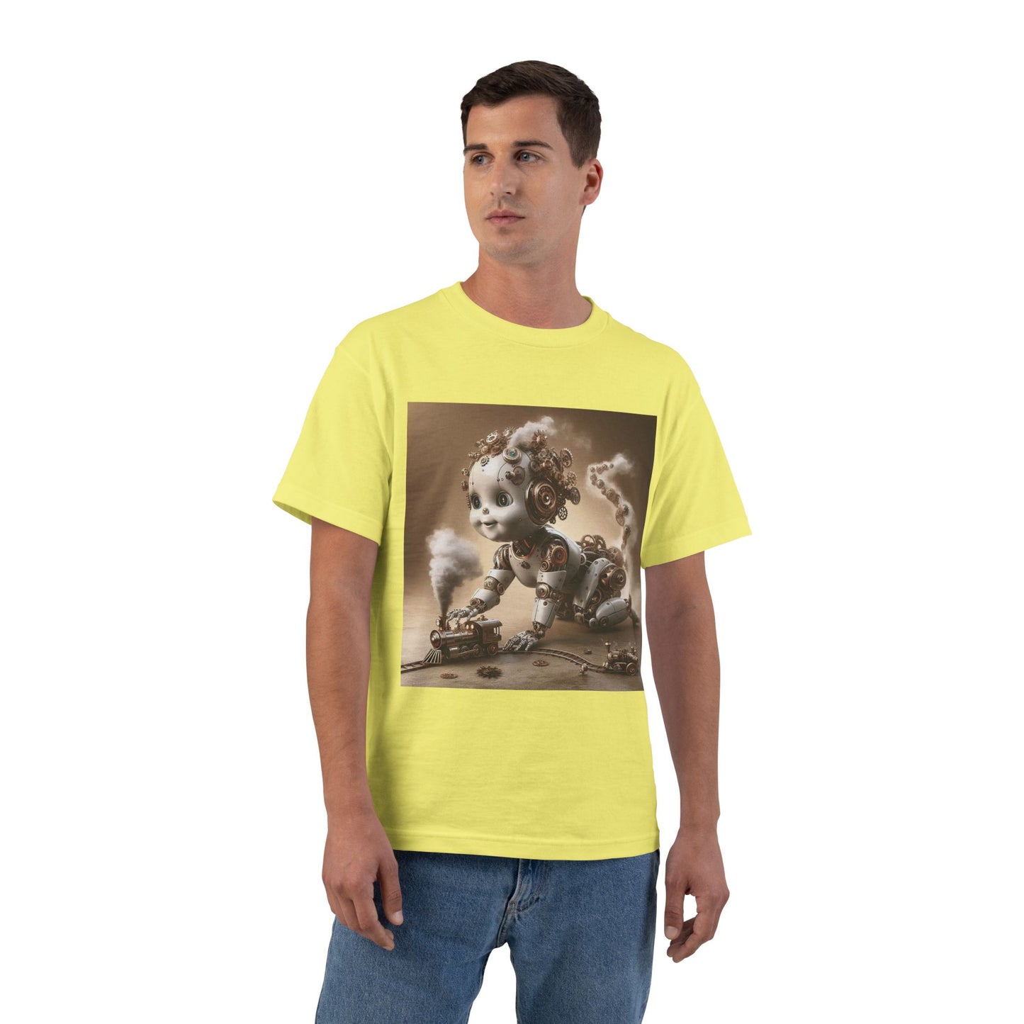 Funny Steampunk Baby T-Shirt — Cute Retro Steampunk Infant Tee