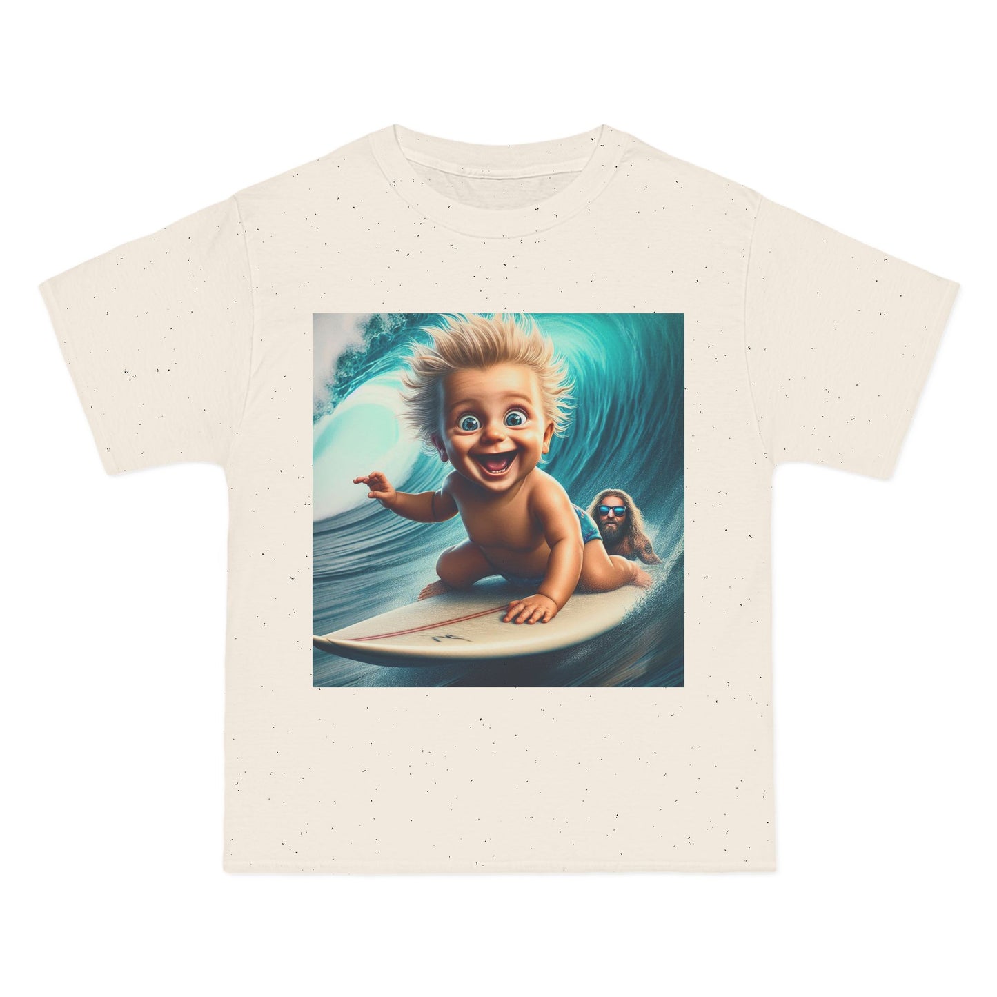 Funny Baby Surfing T-Shirt — Cute Surfing Infant Graphic Tee