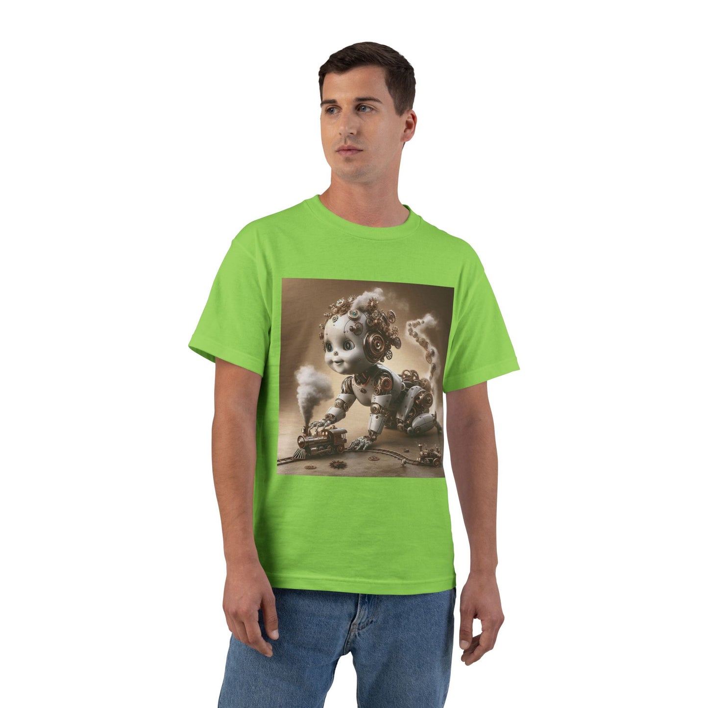 Funny Steampunk Baby T-Shirt — Cute Retro Steampunk Infant Tee