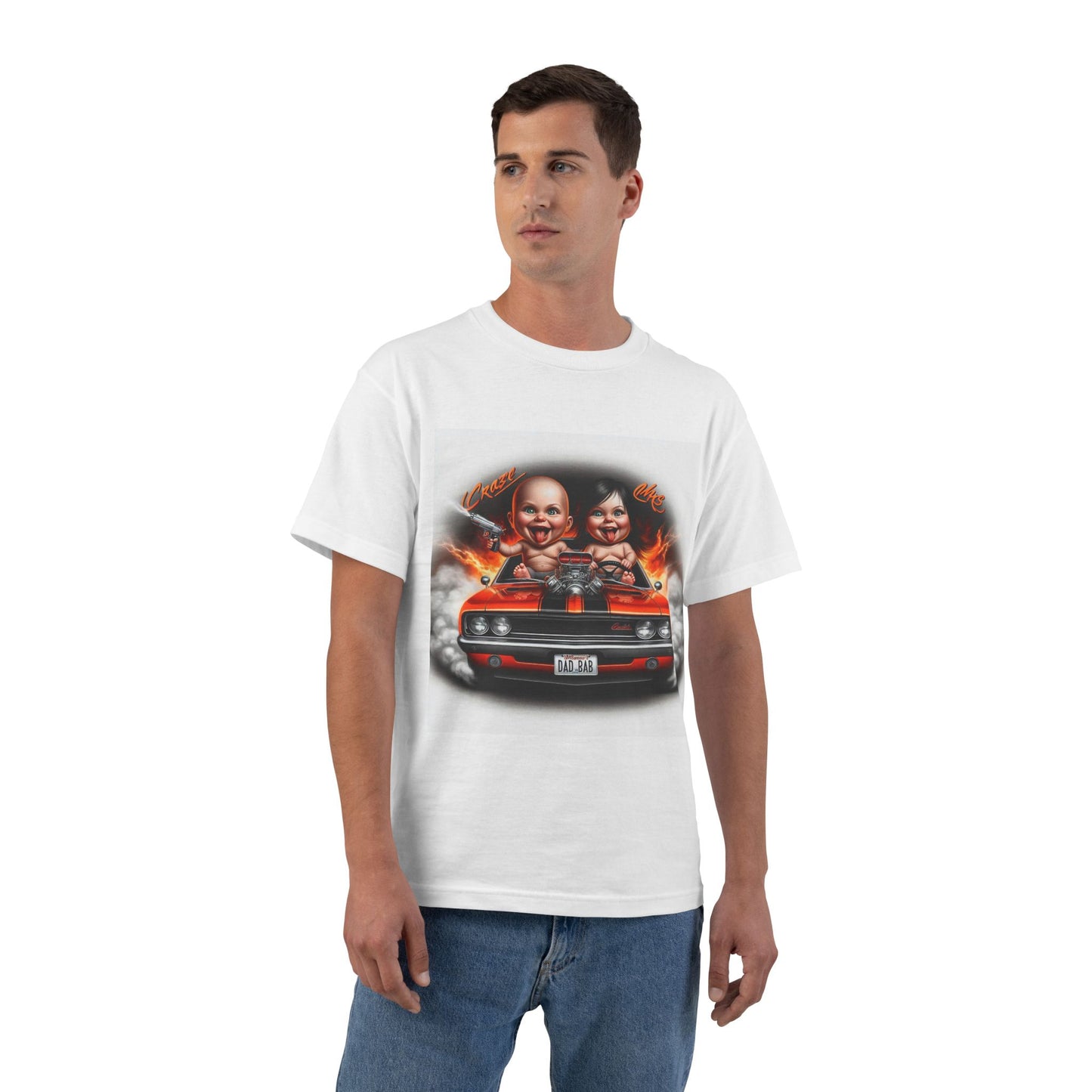 Funny Babies Driving Car T-Shirt