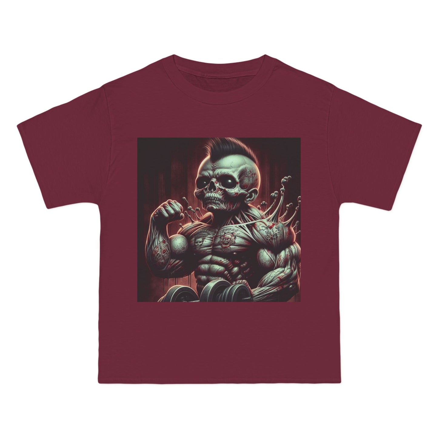 Zombie Muscle Baby T-Shirt — Cute Scary Infant Zombie Graphic Tee