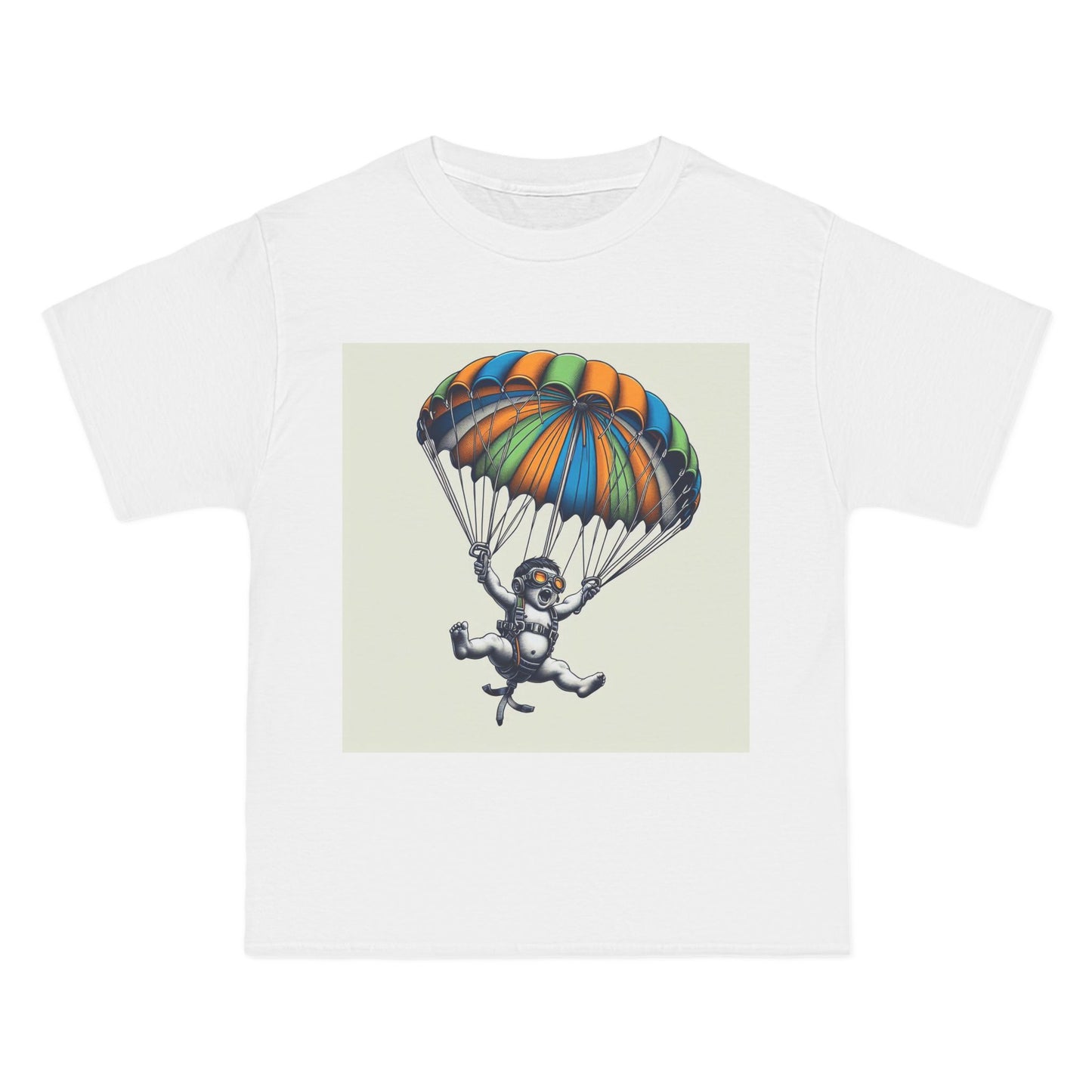 Parachute Baby T-Shirt — Cute Infant Paratrooper Design
