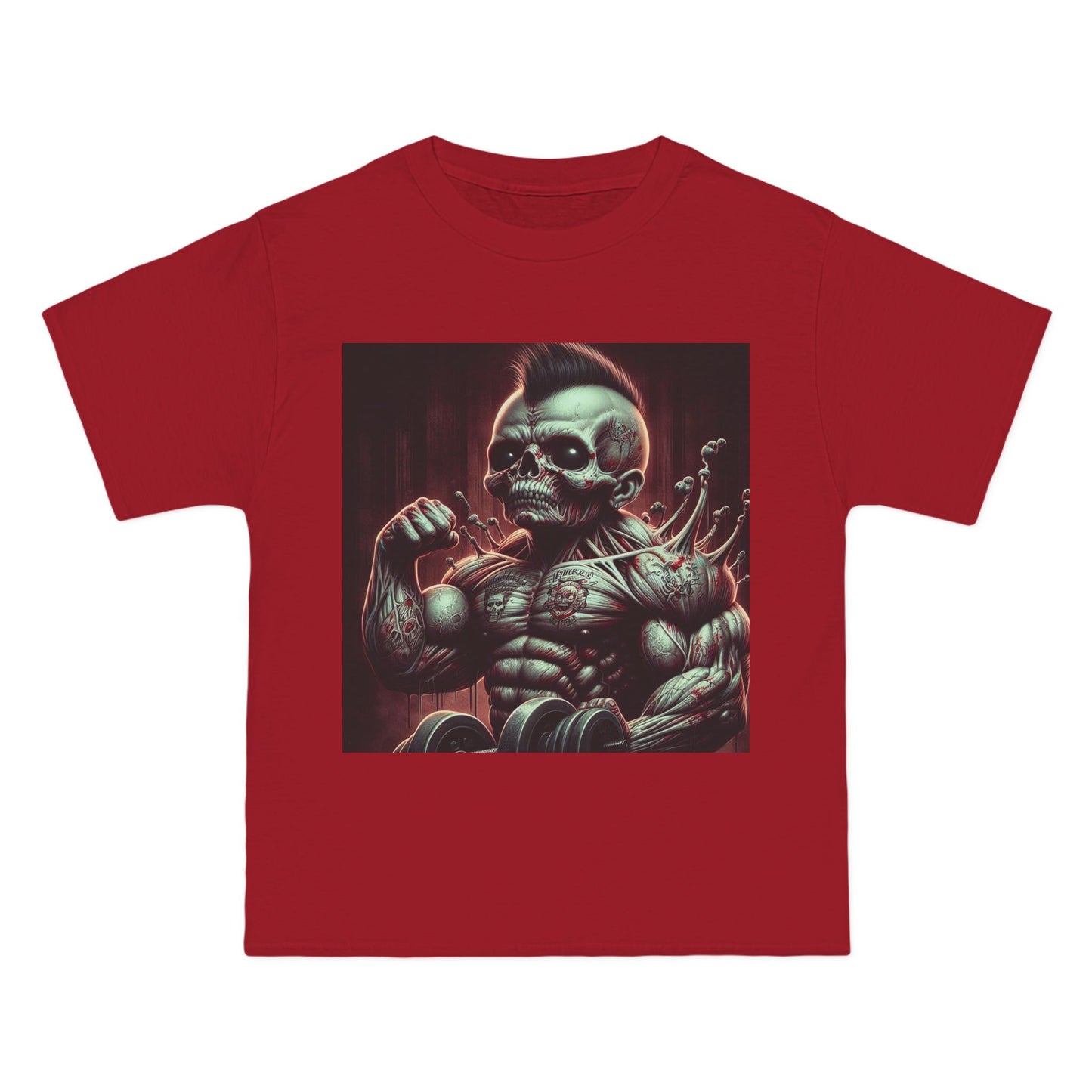 Zombie Muscle Baby T-Shirt — Cute Scary Infant Zombie Graphic Tee
